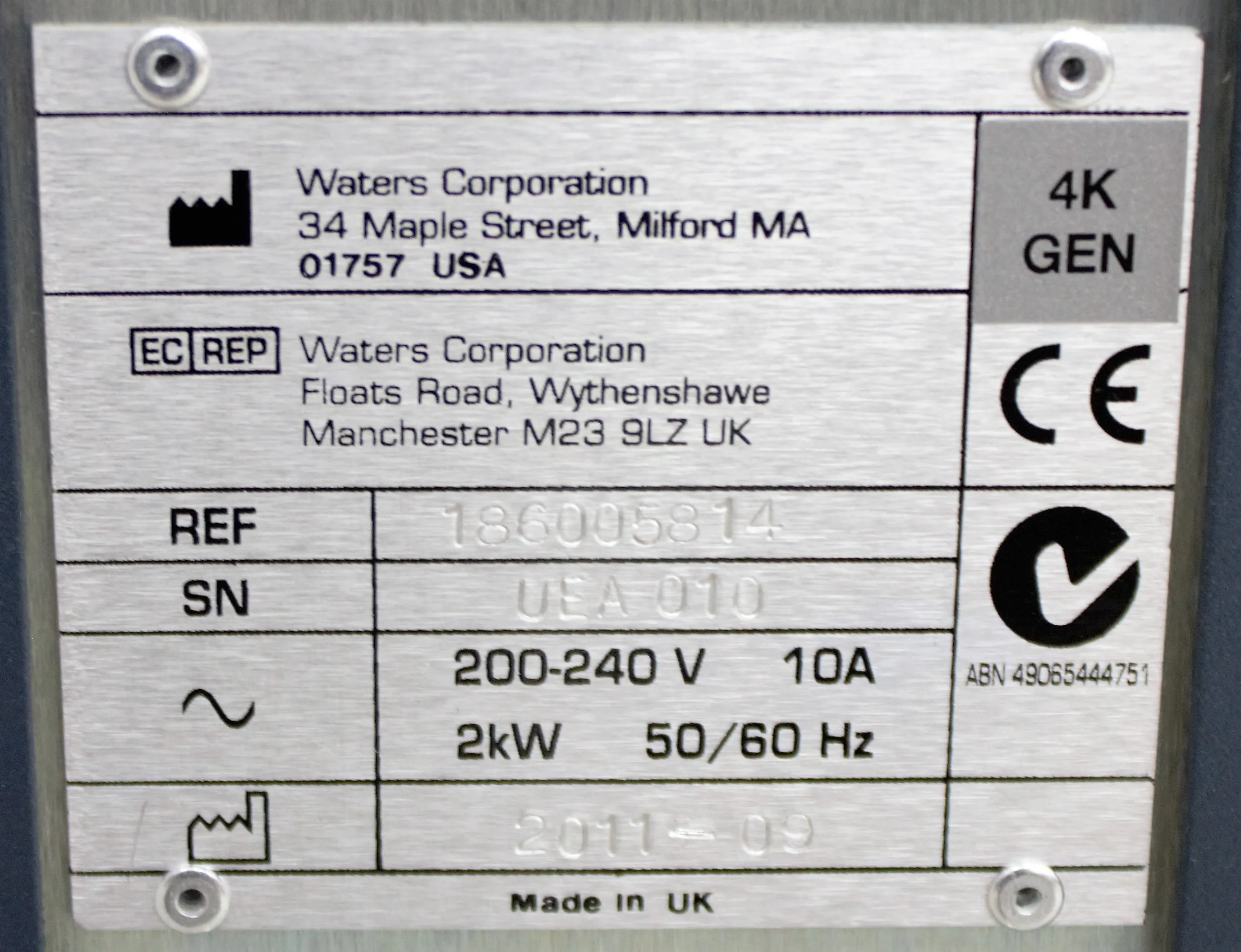 Waters Synapt G2-S Mass Spectrometer