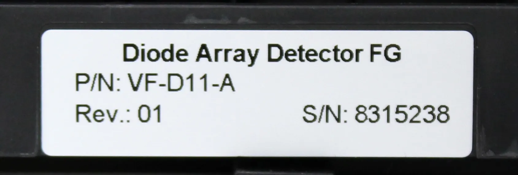 Thermo Scientific Vanquish Diode Array Detector FG VF-D11-A-01