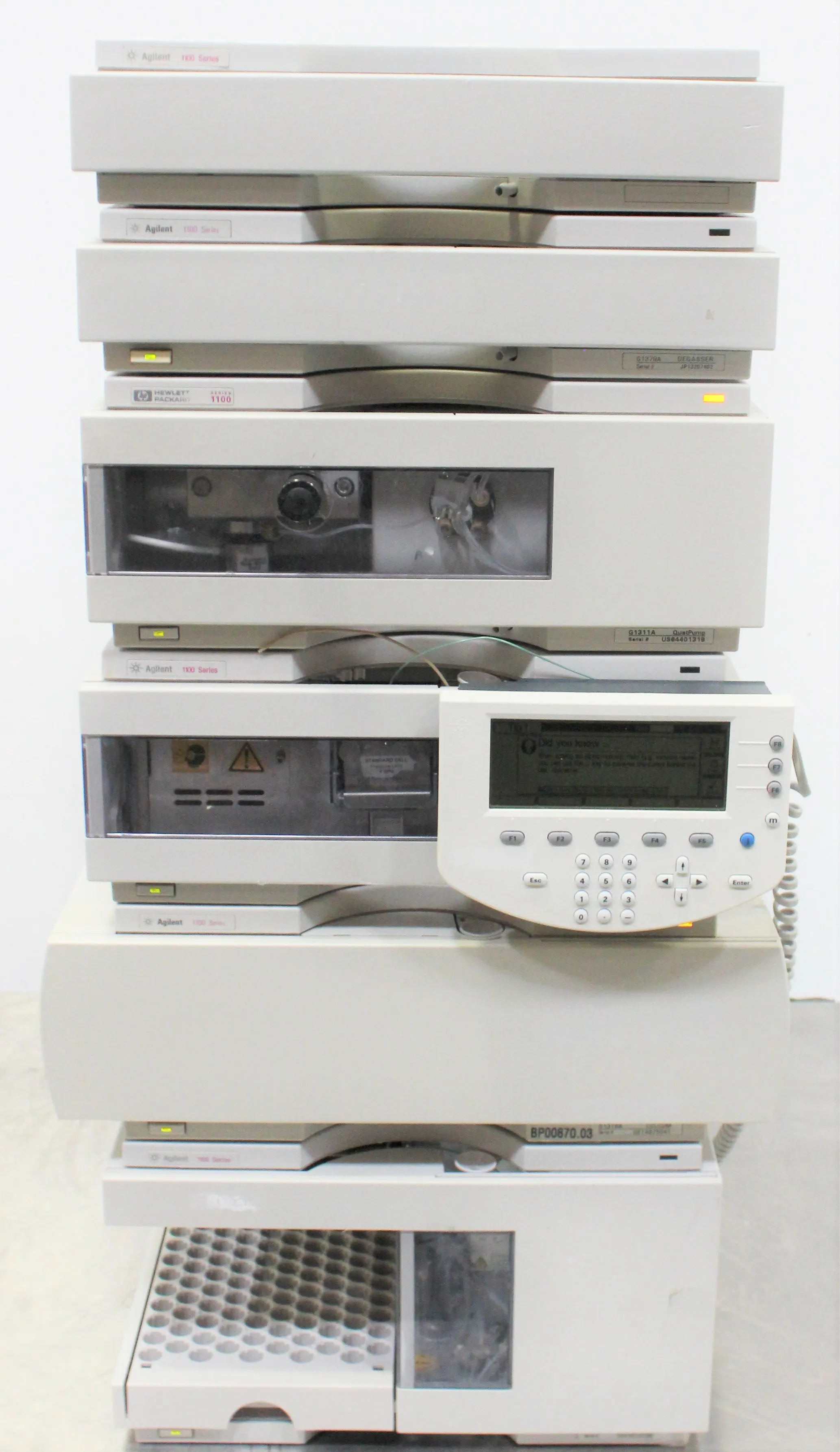 Agilent HPLC 1100 Series Variable Wavelength Detector G1314A with G1379A Degasser