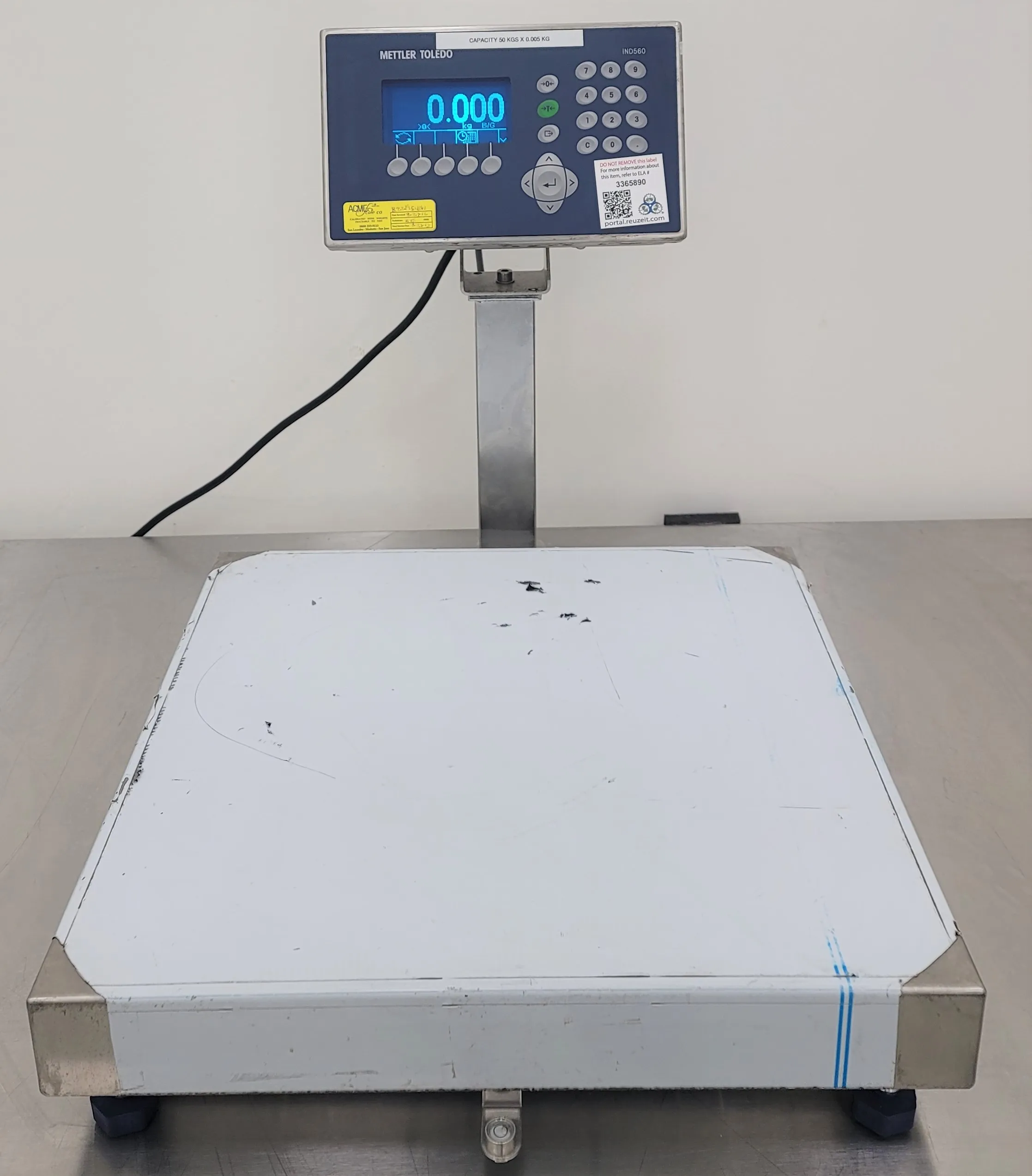 Mettler-Toledo IND560 Bench Scale / Floor Scale