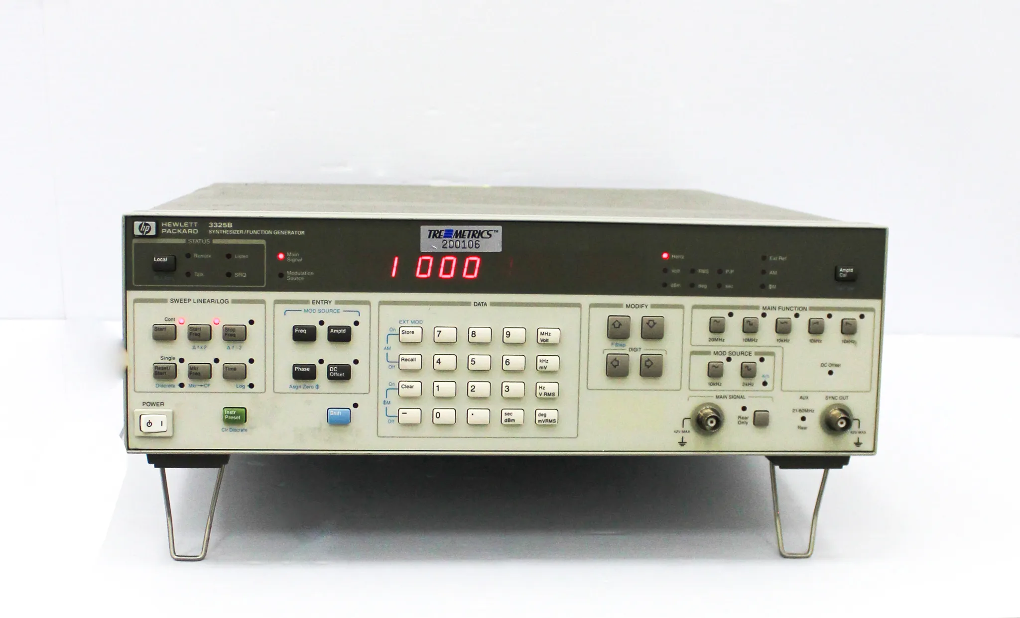 Hp 3325B Synthesizer / Function Generator Model