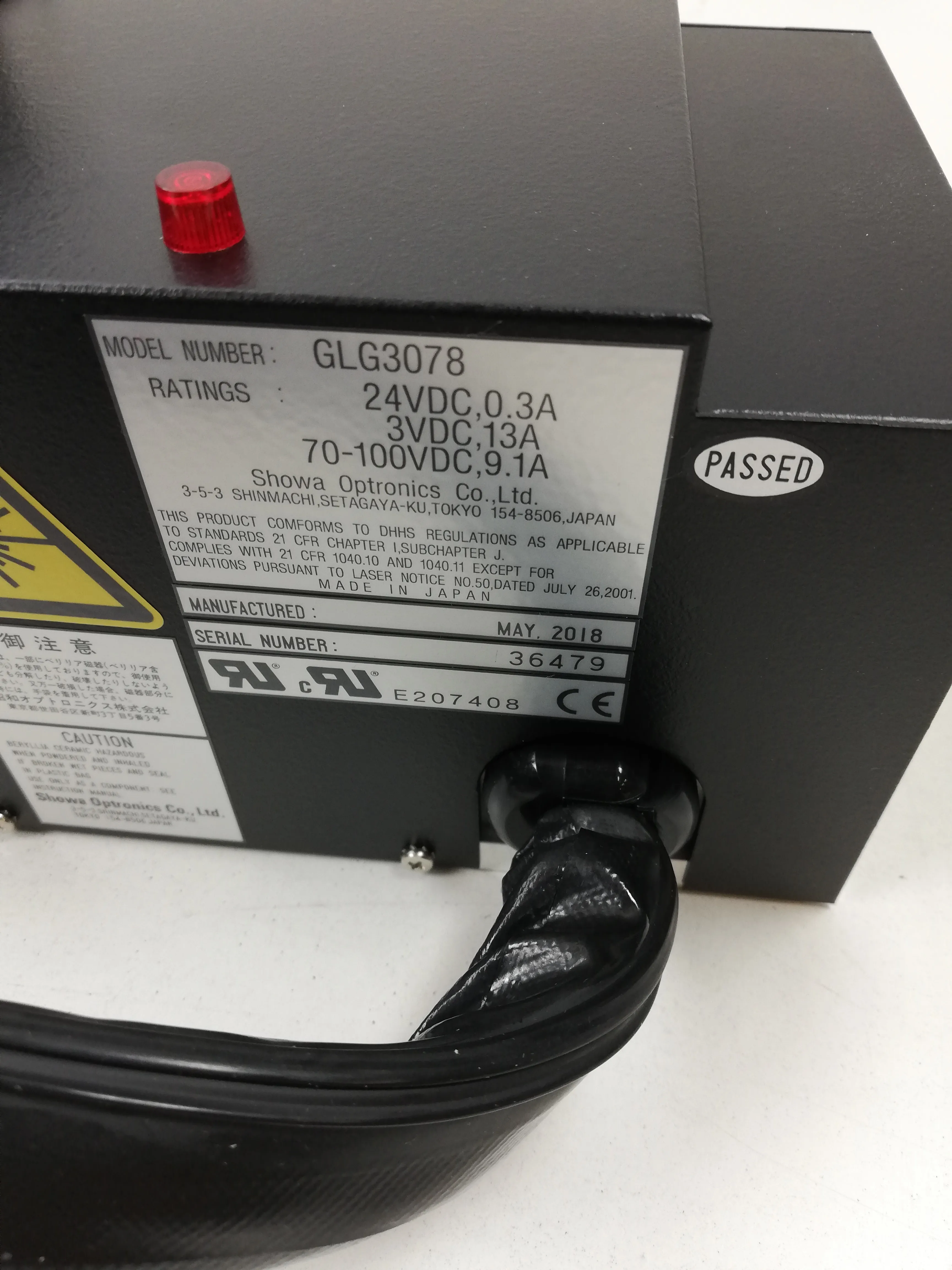 Showa Optronics GLG3078 Laser Module