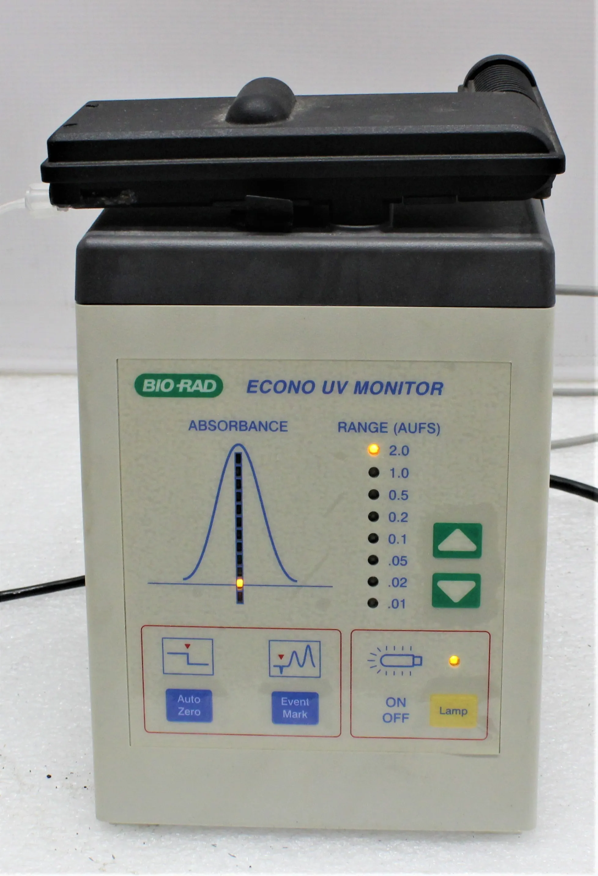 Bio Rad EM-1 Econo UV Monitor for Chromatographic Effluent Monitoring