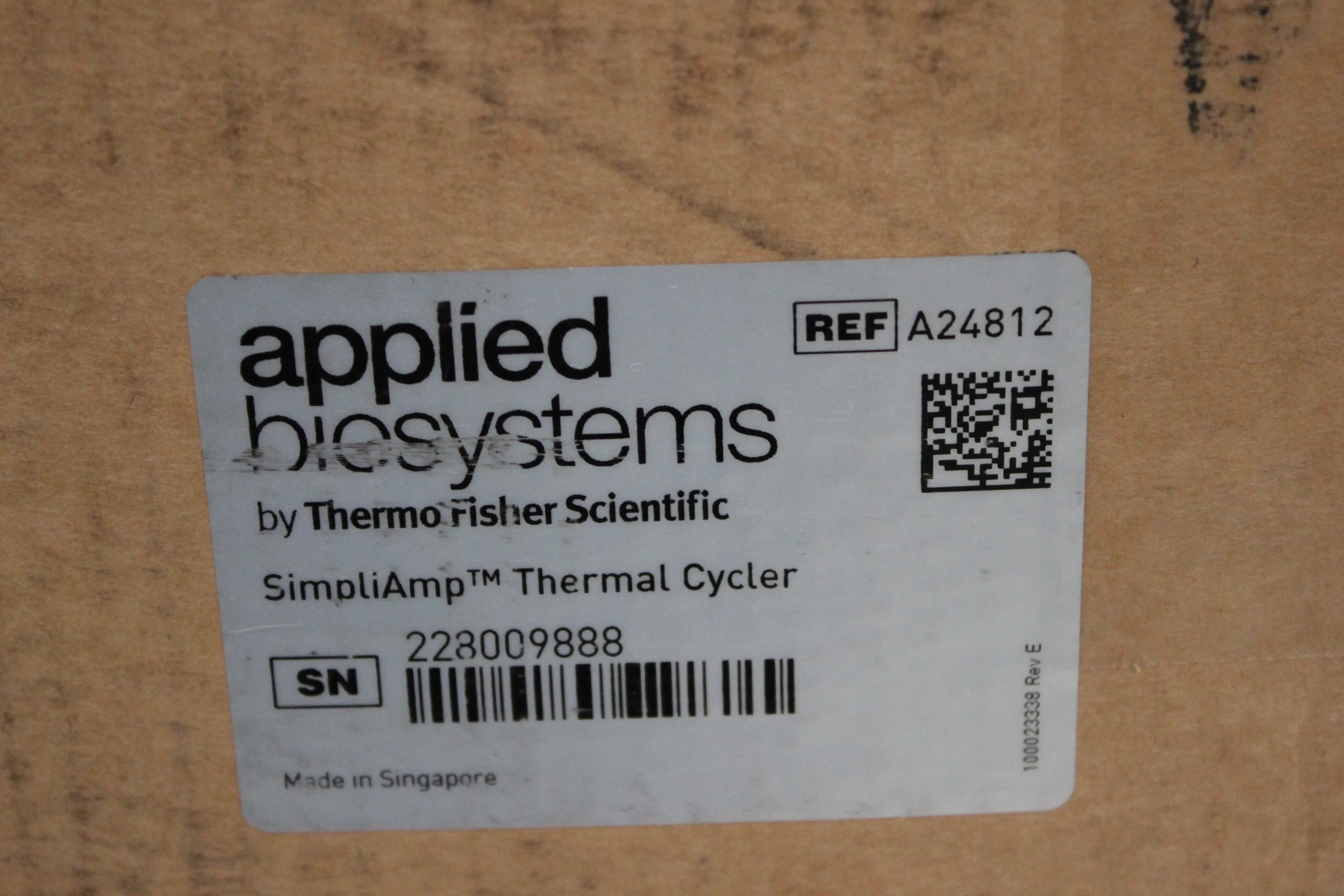 Applied Biosystems SimpliAmp A24812 PCR Thermal Cycler