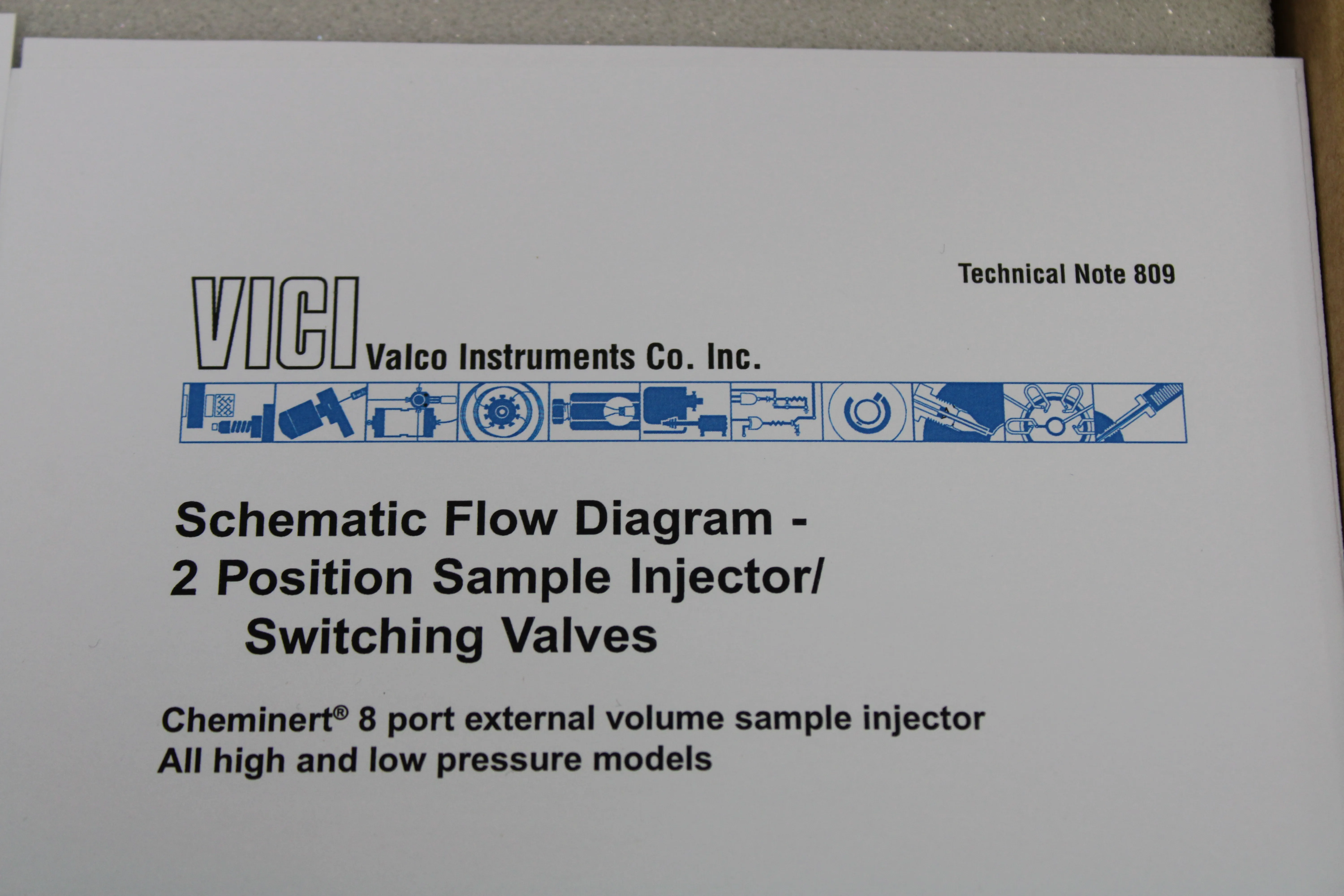 Vici EDMA1-THE 2 Position Sample Injector / Switching Valves