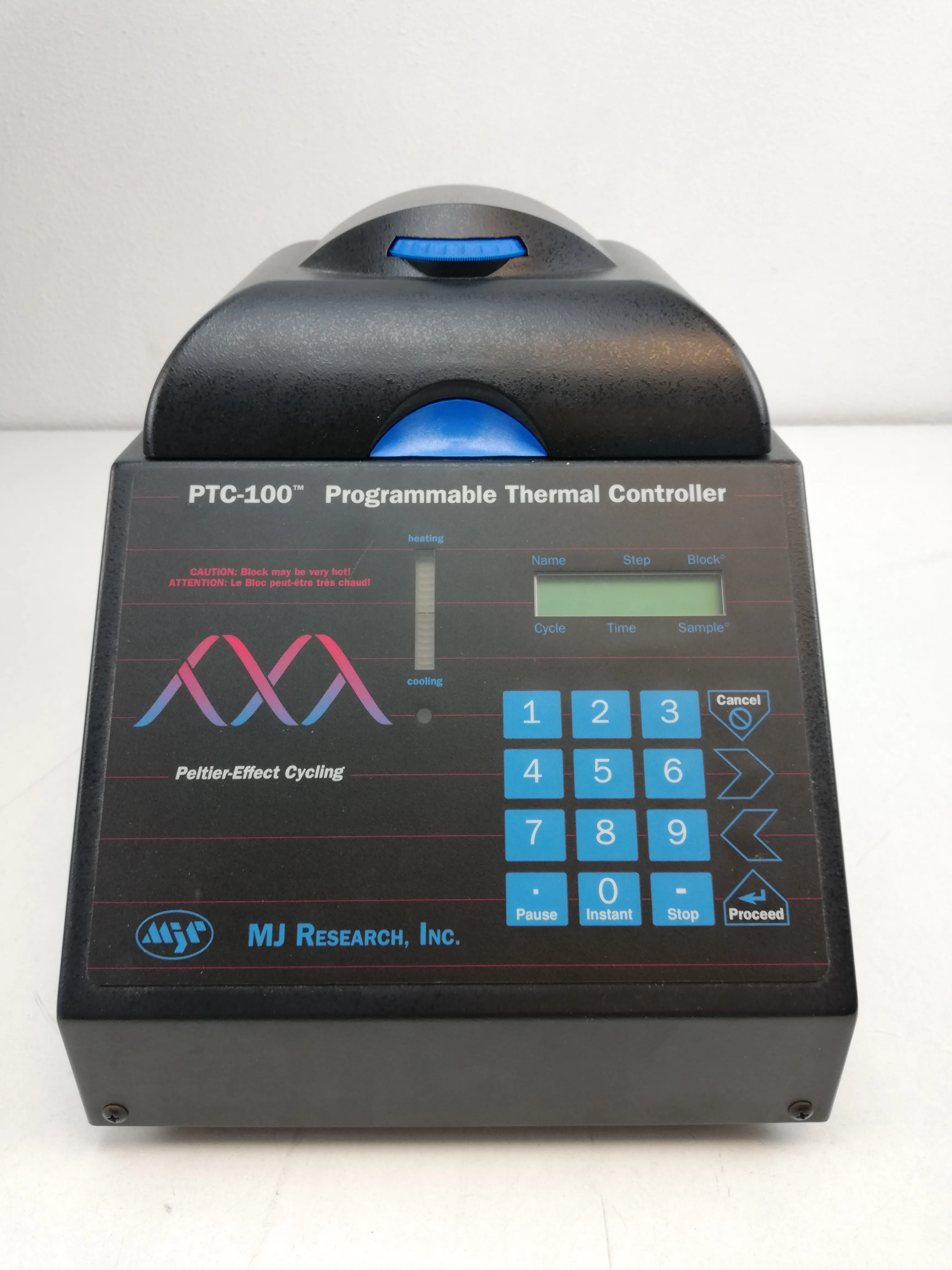 Used MJ Research PTC-100 PCR Thermal Cycler with Heated Lid and Cord