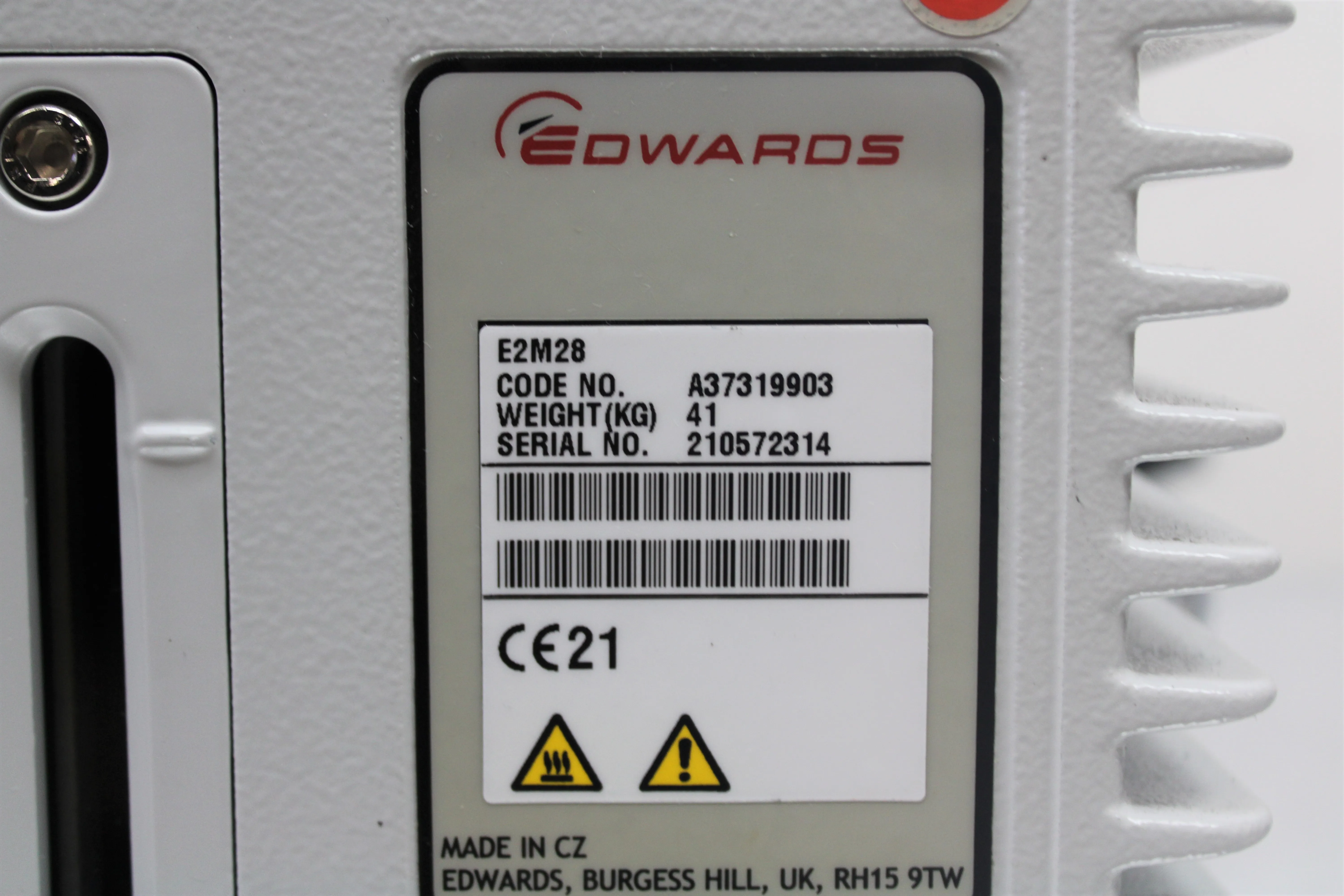 Edwards E2M28 Rotary Vacuum Pump