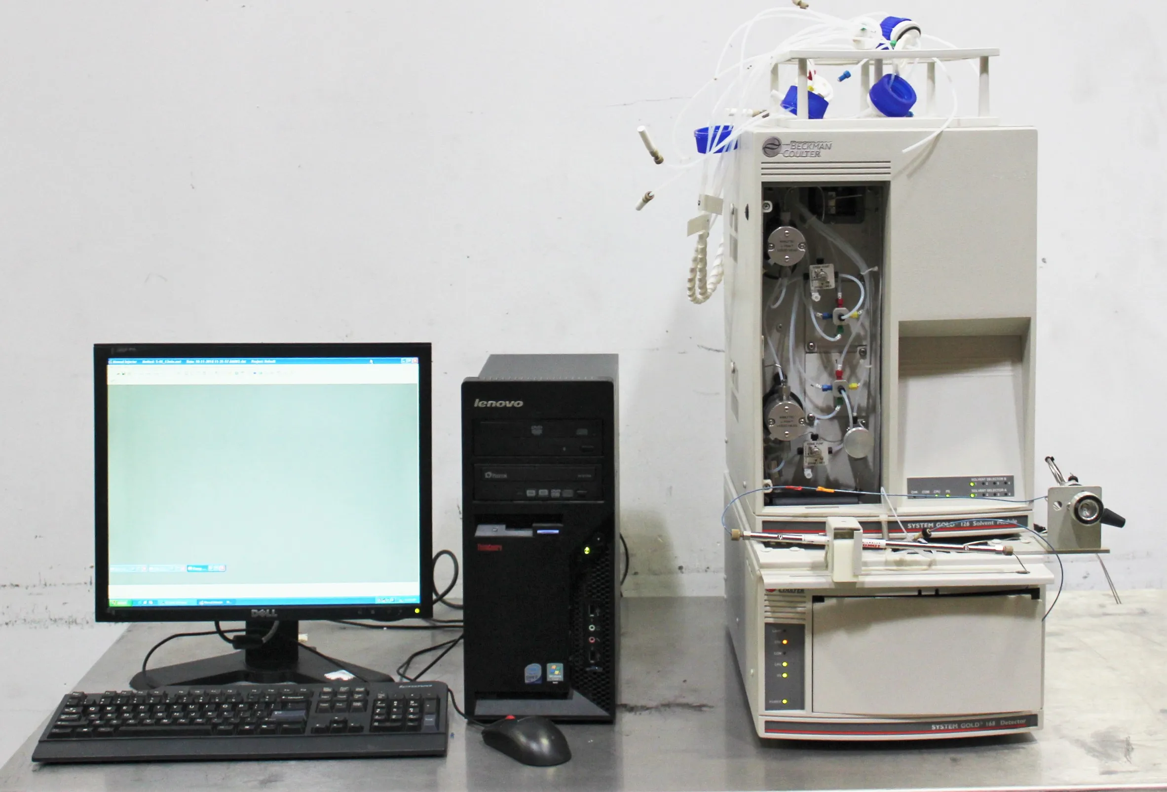 Beckman Coulter System Gold HPLC System with 32 Karat Workstation - Class 3 - Service - Used - 120V/220V 50Hz/60Hz - AS-IS - 202-2326