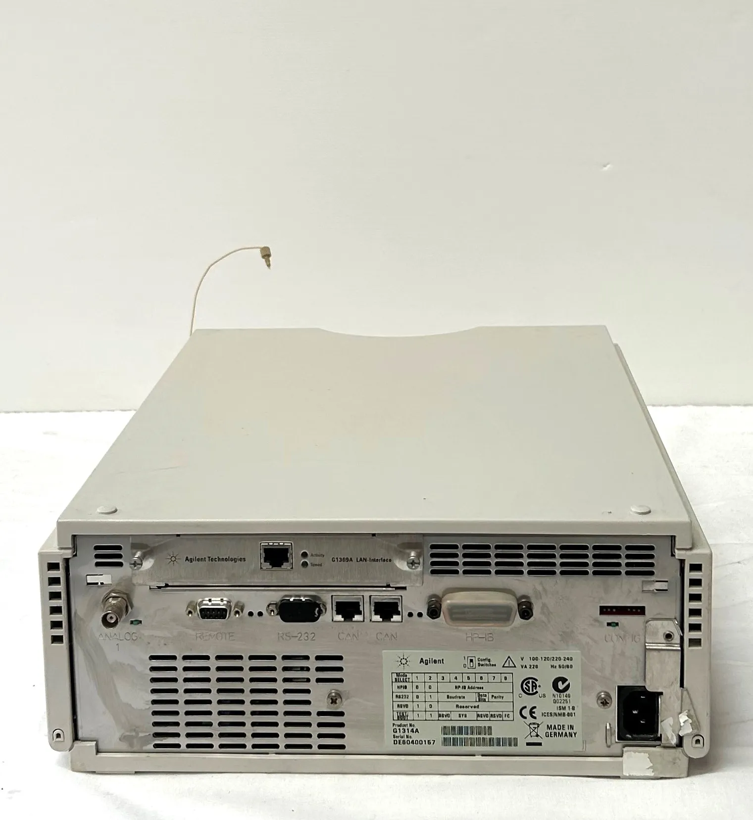 Agilent 1100 ALS Thermostat, G1330B Control Unit for HPLC / FPLC / GC / CE