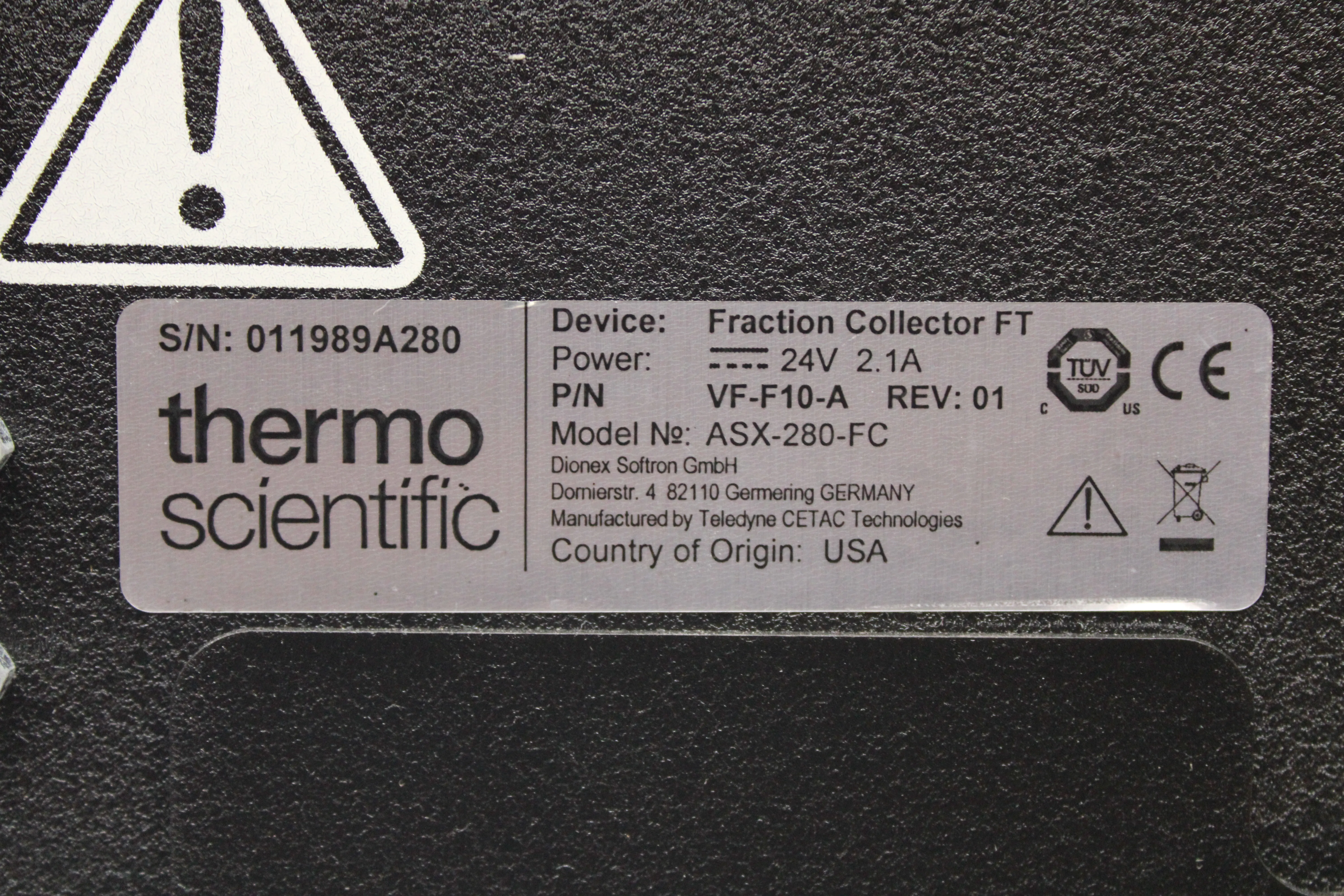 Thermo Scientific Fraction Collector ASX-280-FC