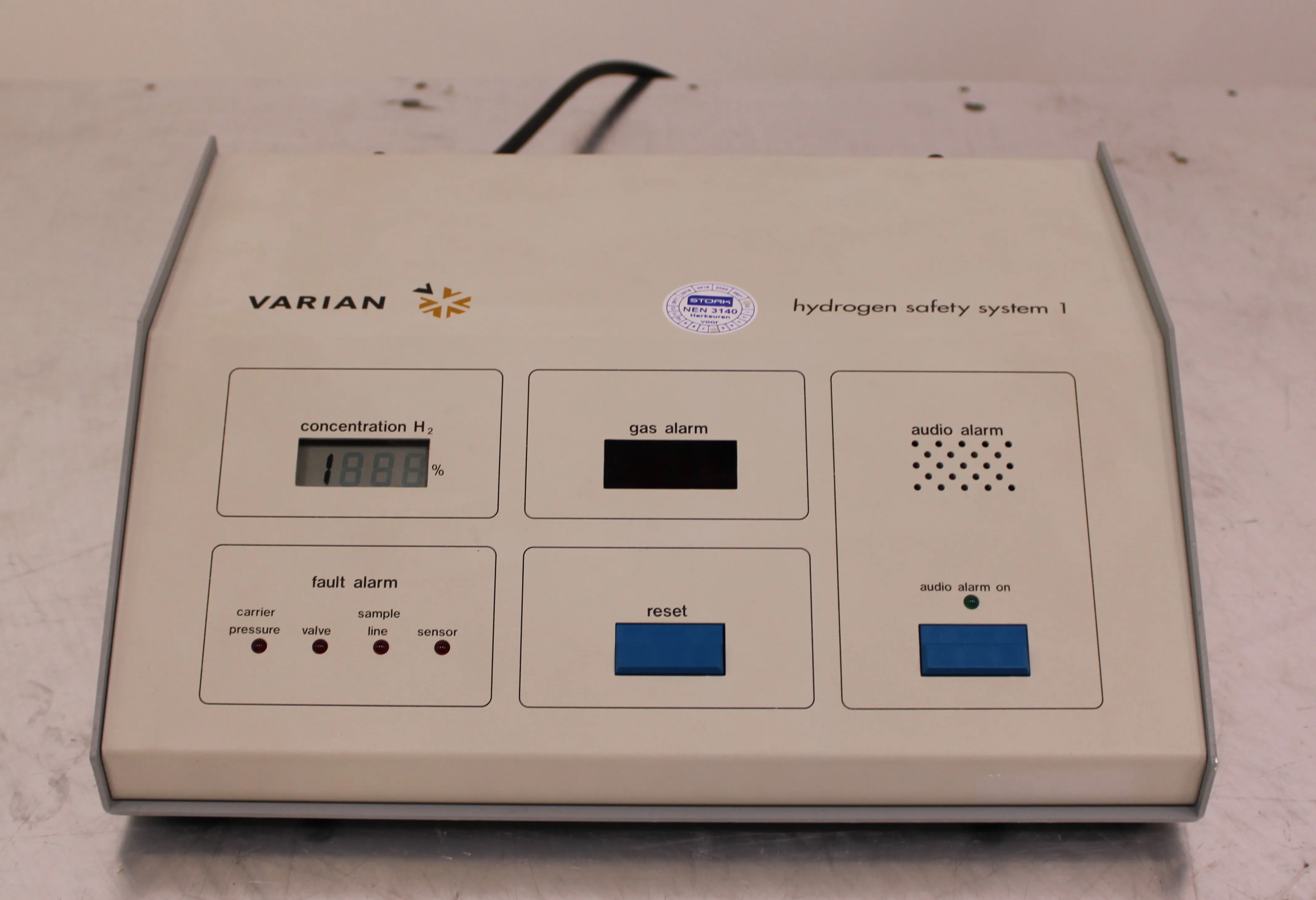 Varian Chrompack Hydrogen Safety System 1 HSS1R Gas Chromatography Hydrogen Safety System