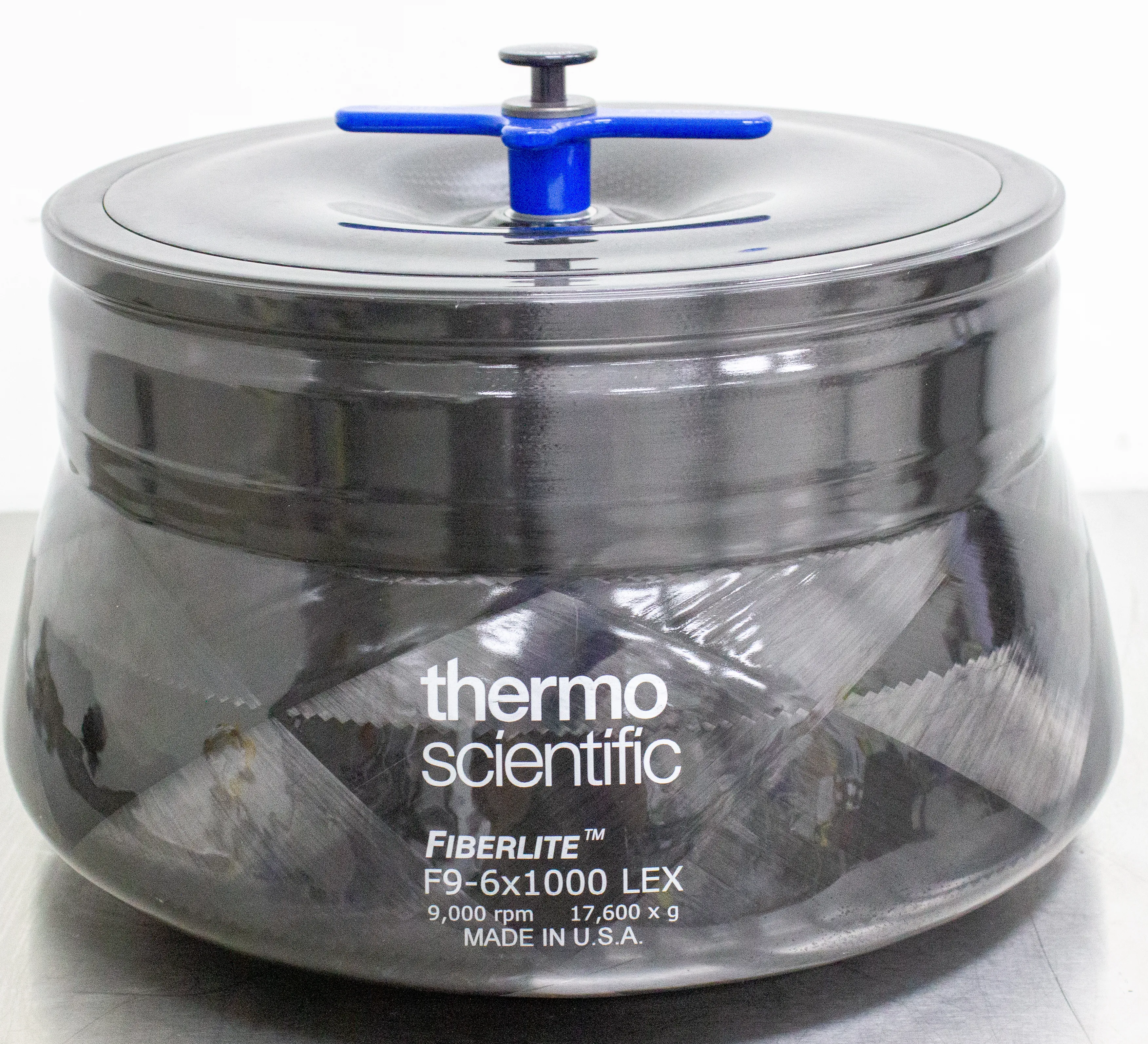 Thermo Scientific Fiberlite F9-6 x 1000 LEX Fixed Angle Rotor P/N 096-061075