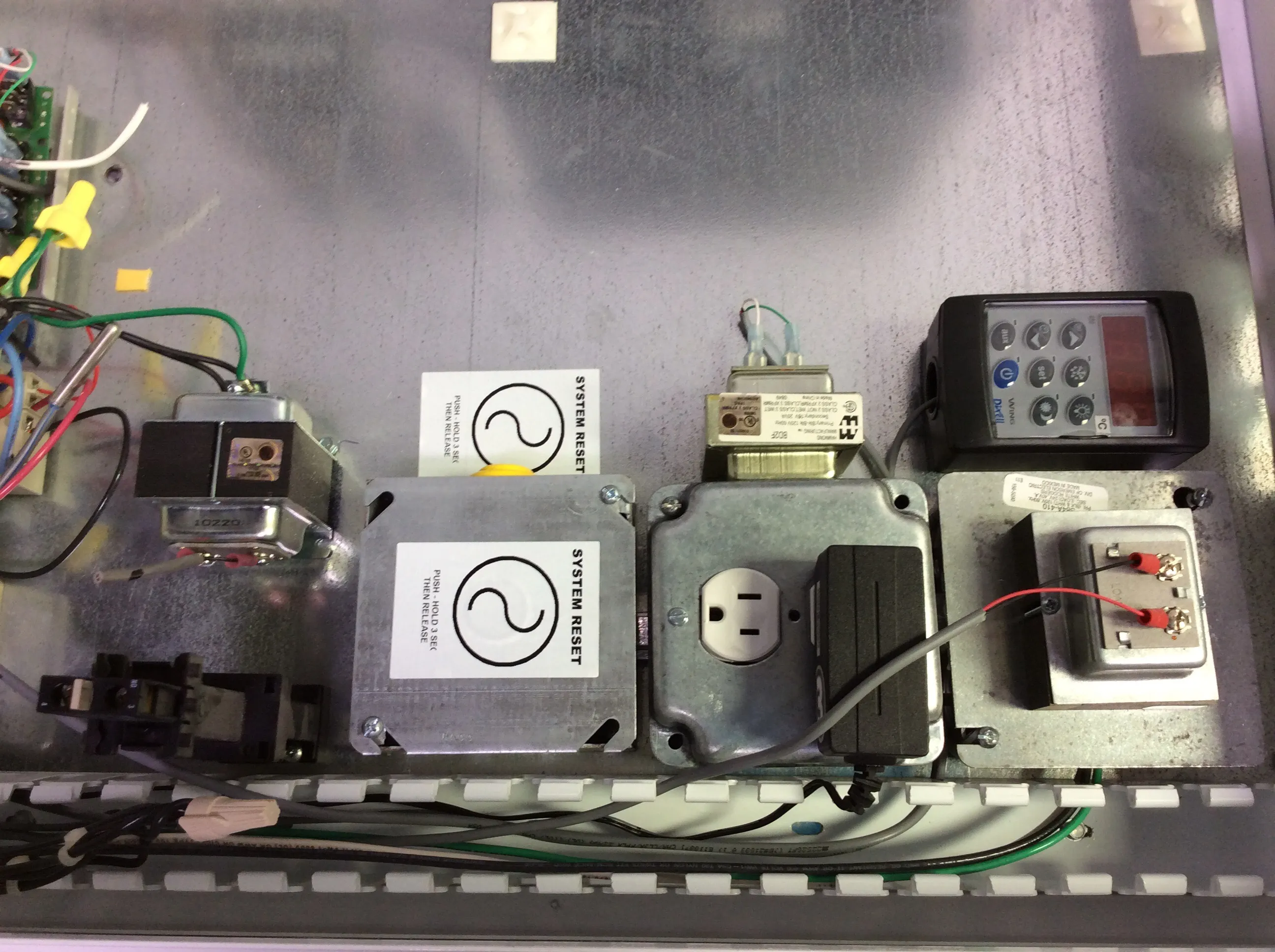 Moeller Industrial Control Panel Enclosure Used for Walk-In Refrigerator Controller