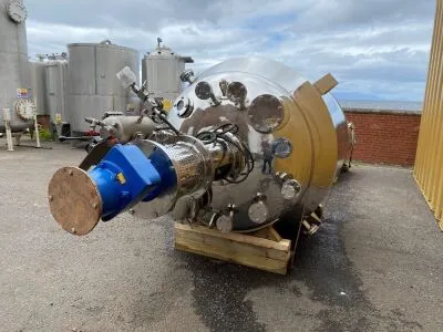 Vision Engineering 3000 Litre Stainless Steel Reactor