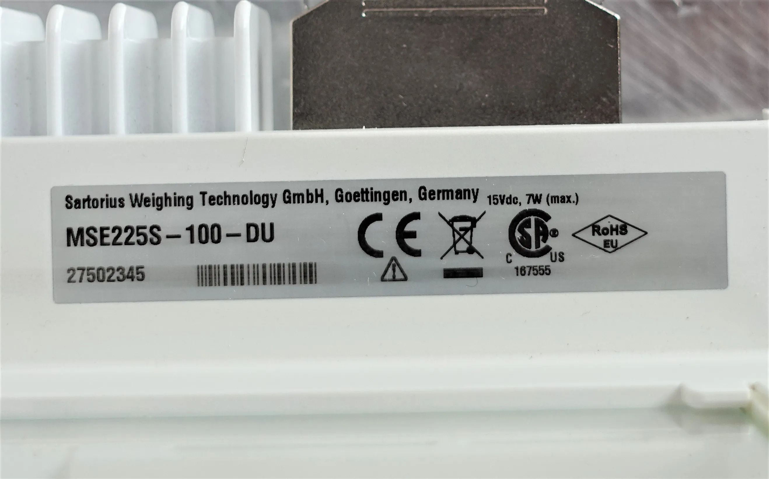 Sartorius Cubis Semi-Micro Balance MSE225S