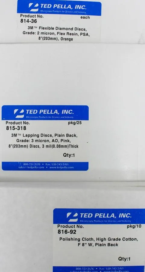 TED PELLA Dual Grinder Polisher MoPao 260E / 812-200