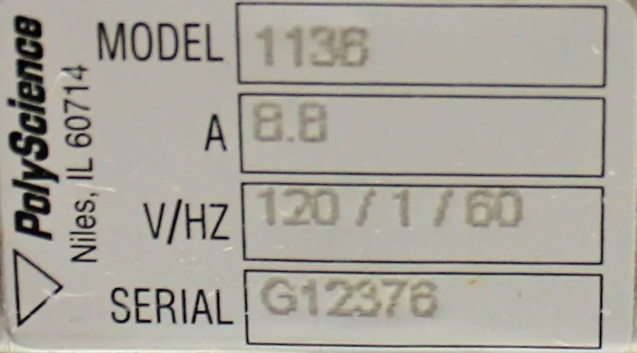 VWR/Poly Science Circulating Water Bath with Programmable Controller