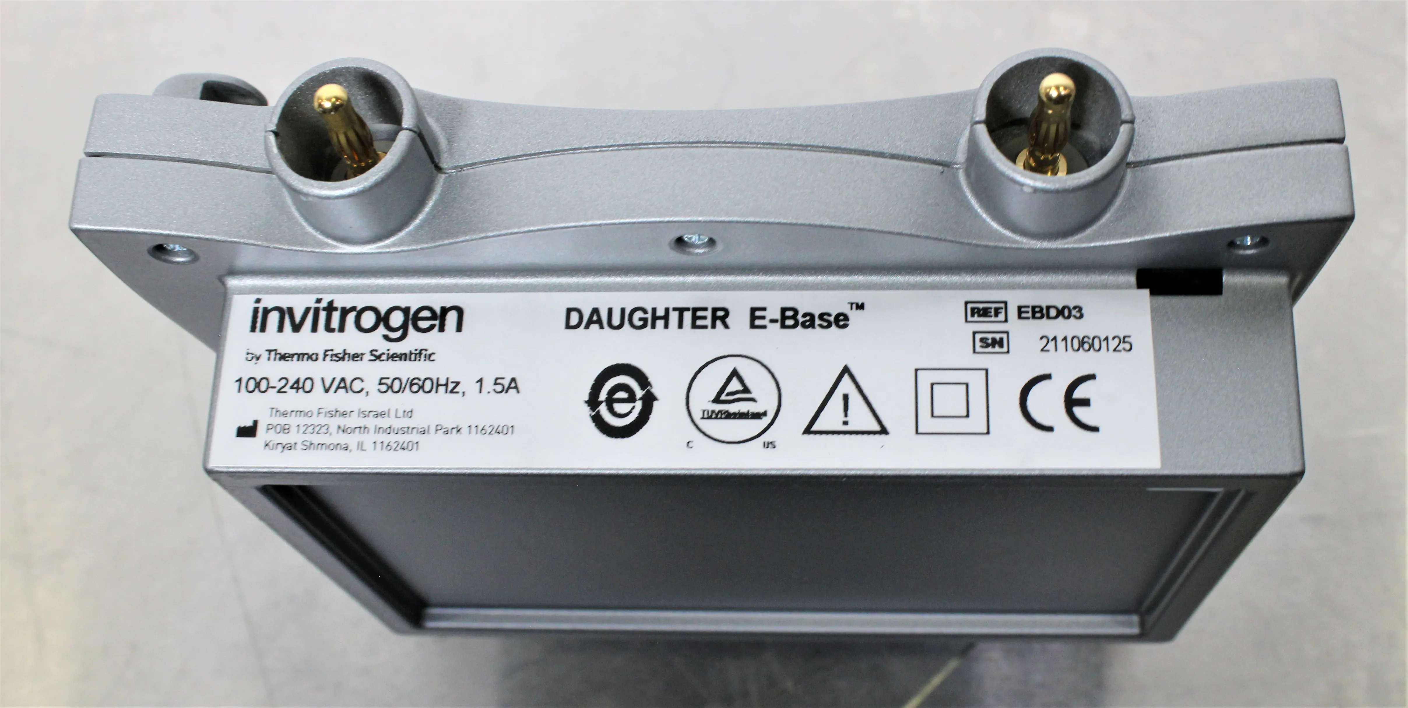 Used Invitrogen EBD03 Daughter E-Base Device for E-Gel and E-PAGE Electrophoresis Systems