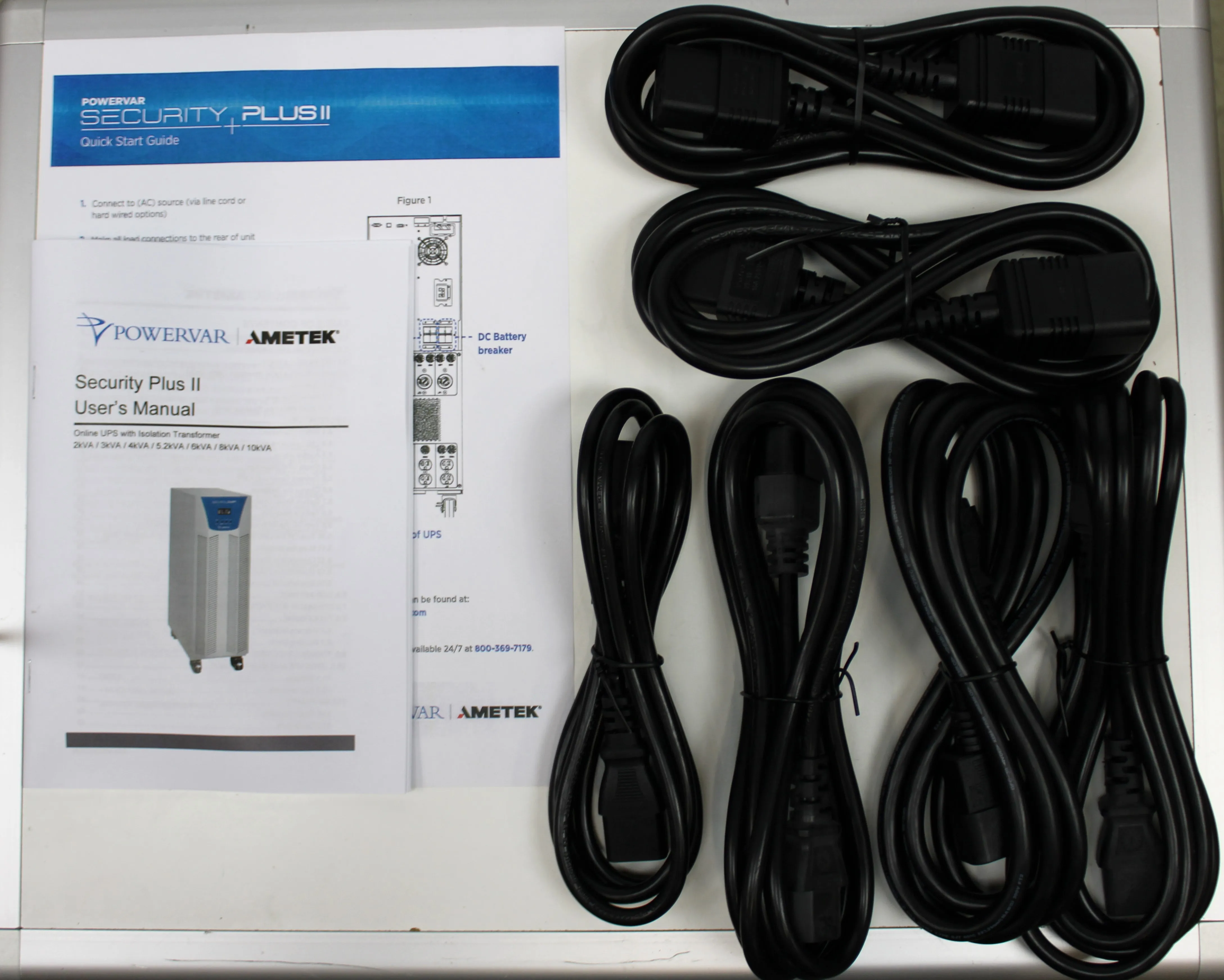 Powervar Security Plus II Battery Backup Power UPS