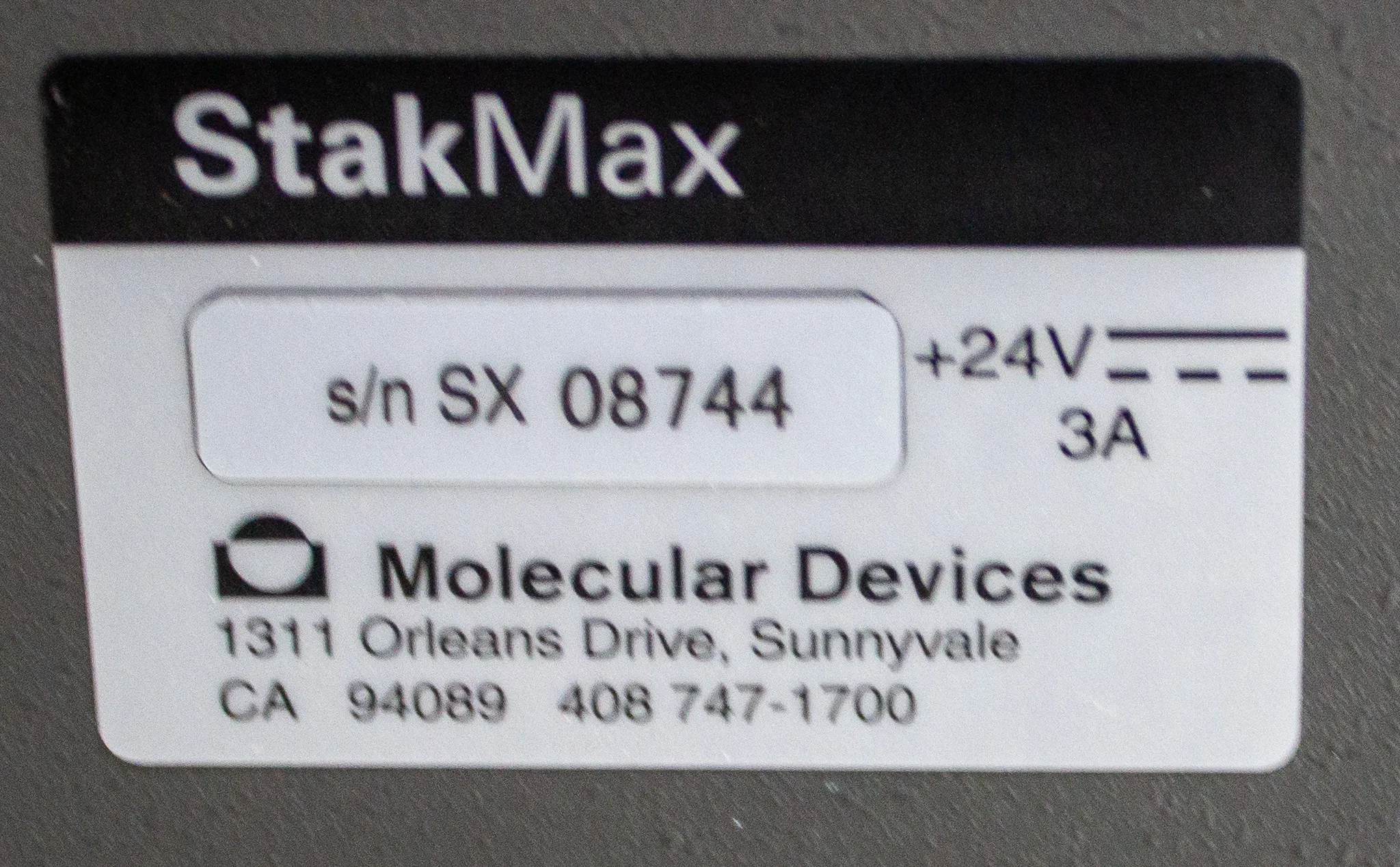 Molecular Devices StakMax Microplate Handling System SX 08744