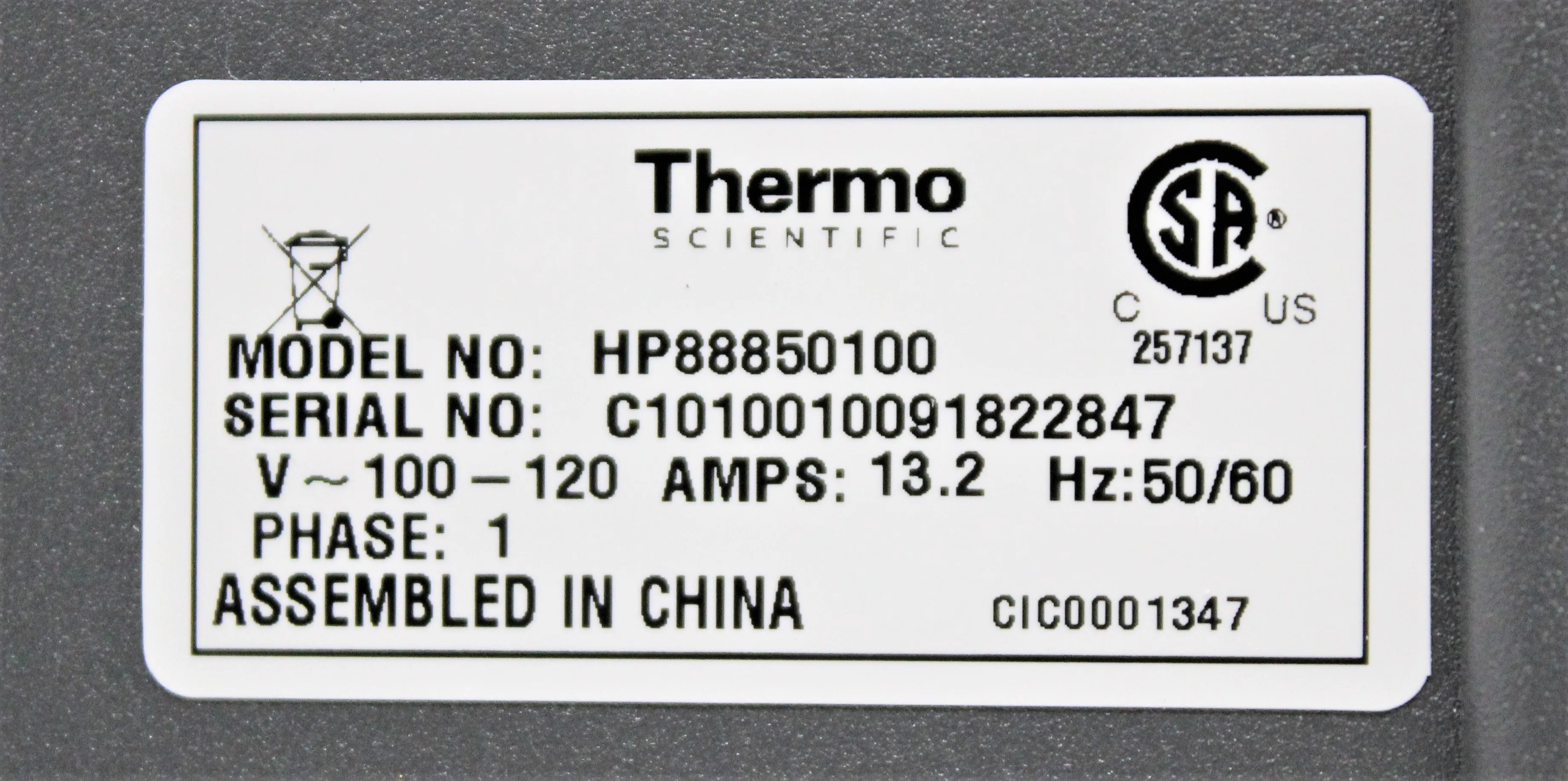 Thermo Scientific Cimarec+ HP88850100 Heated Stir Plate - Used Lab Equipment