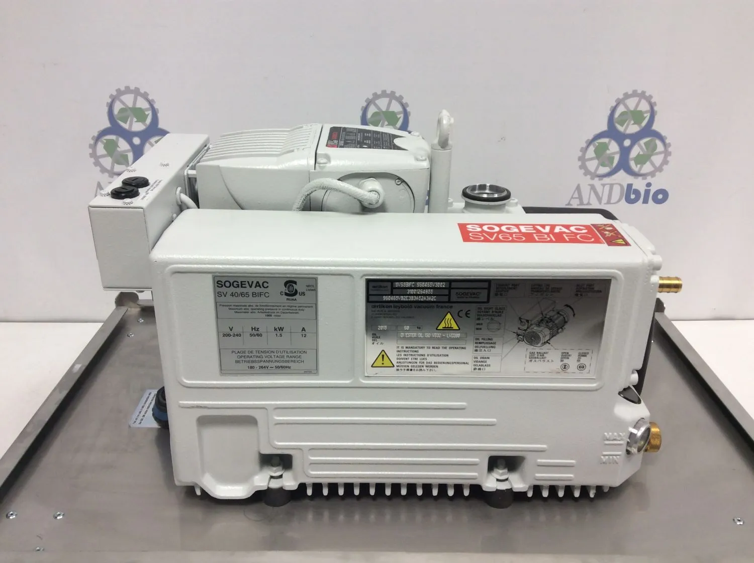 Sogevac SV65 BI FC Vacuum Pump