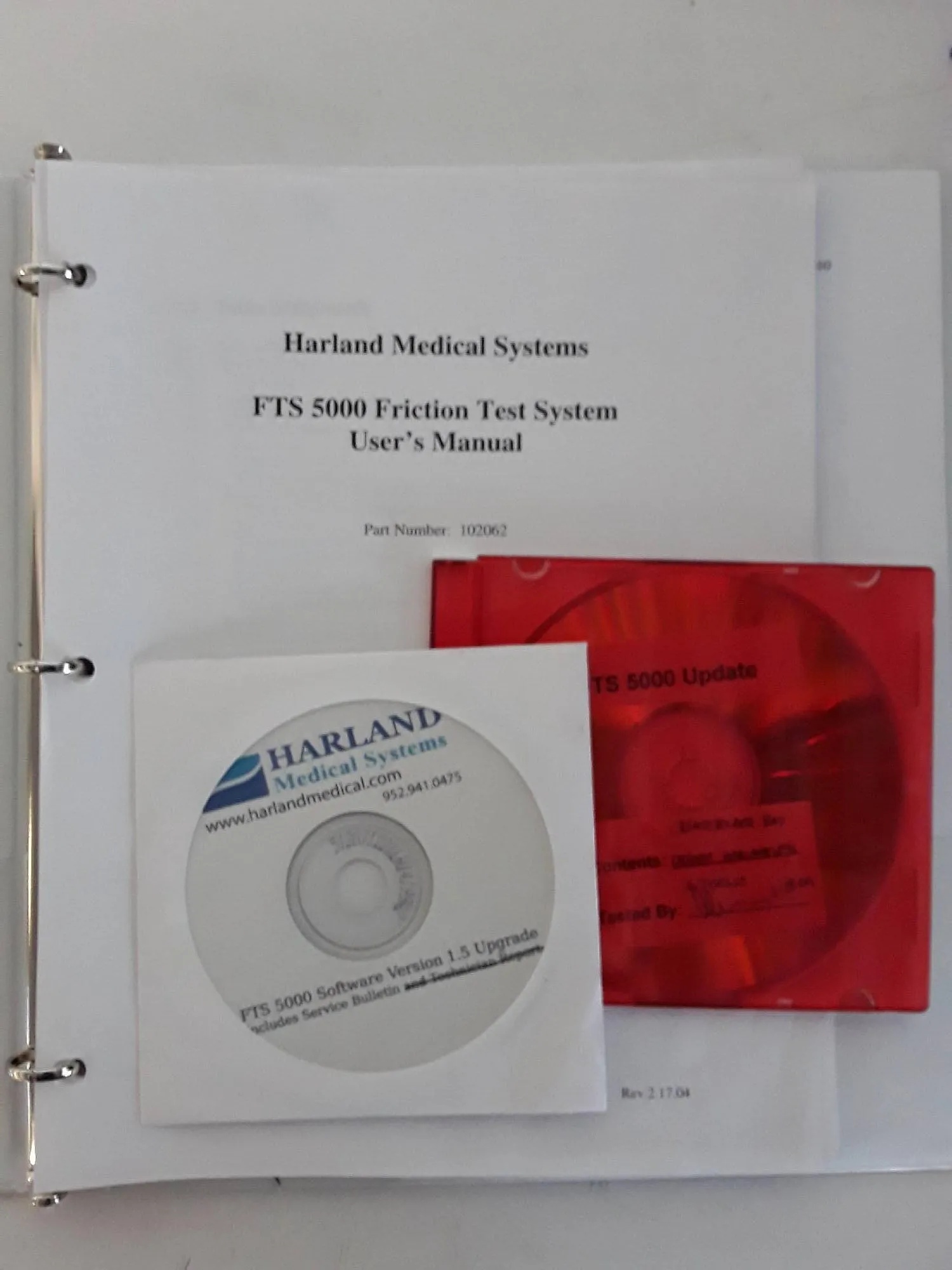 Harland Medical Systems FTS 5000 Friction Test System