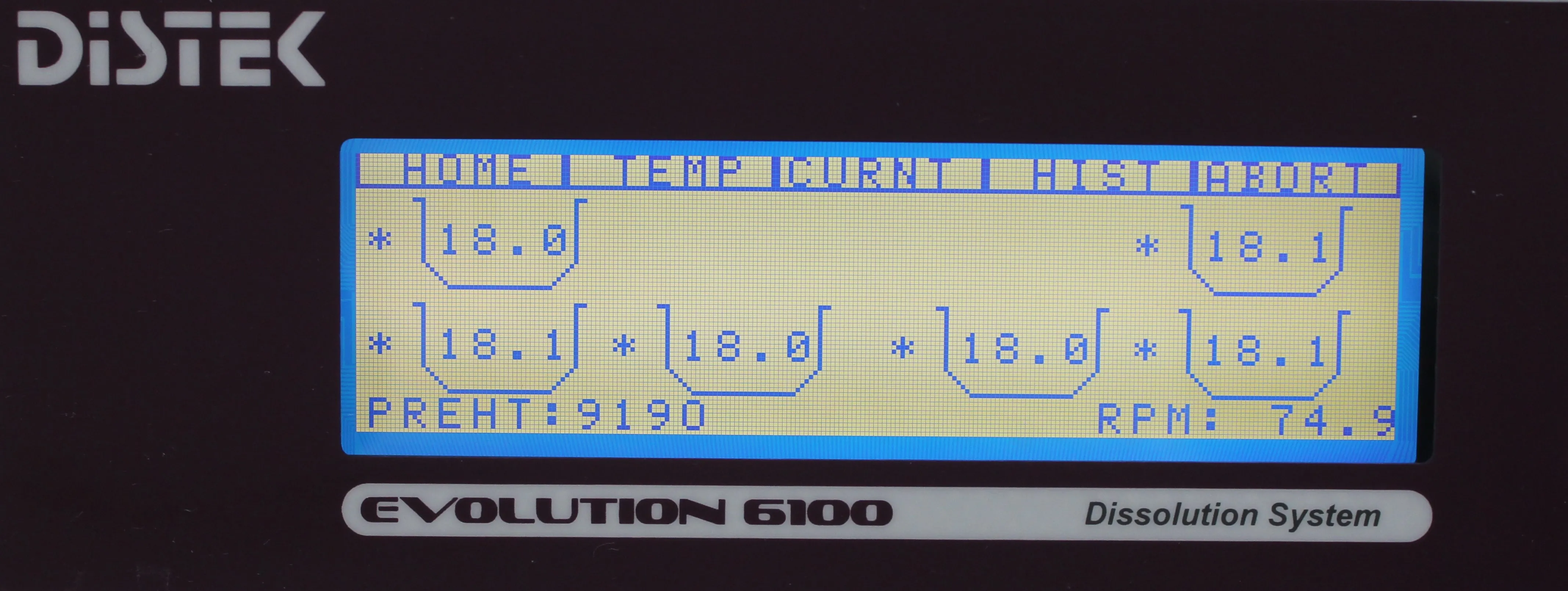 DISTEK Evolution 6100 Bathless Dissolution Test System