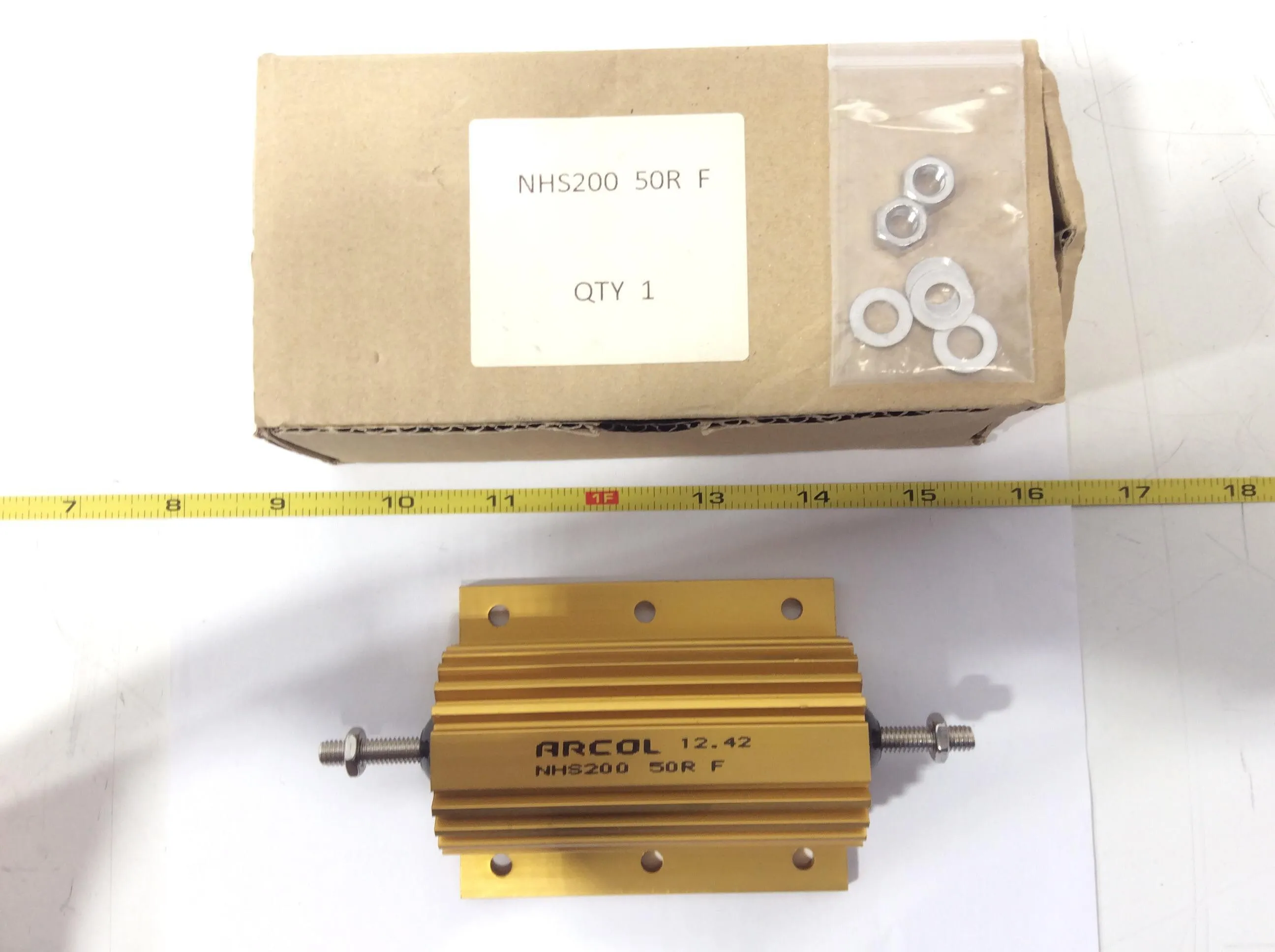 Arcol NHS 200 50R F Aluminum Resister