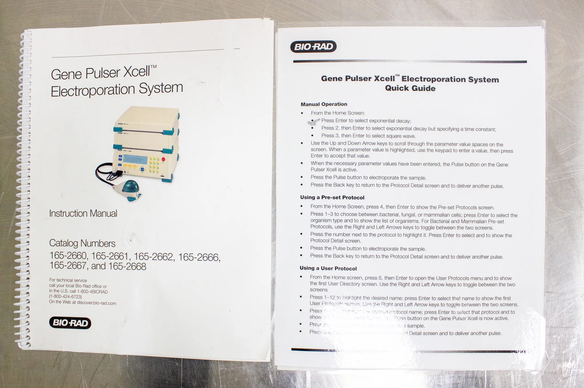 BIO-RAD Gene Pulser Xcell Total Electroporation System Model 1652660