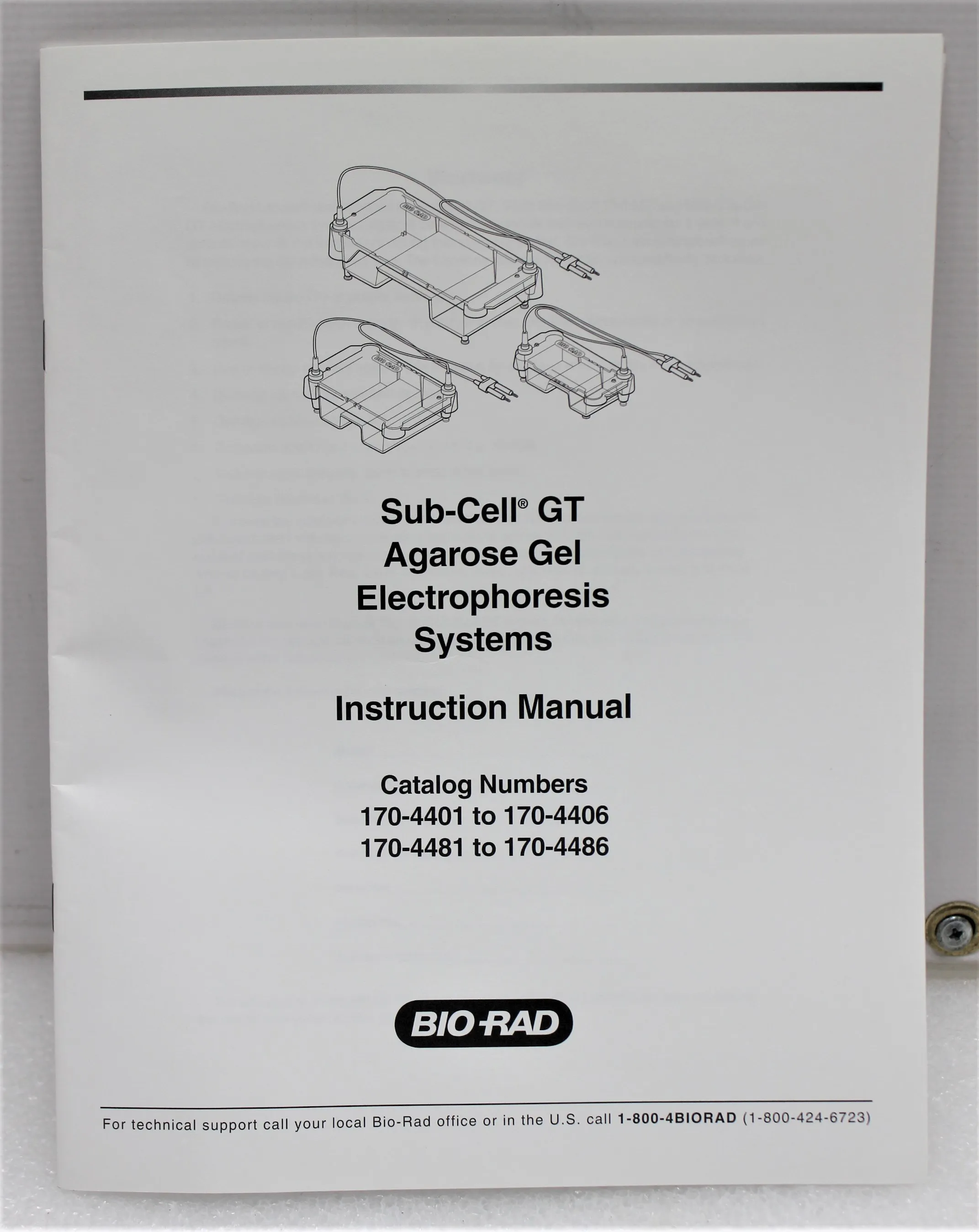 BIO-RAD Wide Mini-Sub Cell GT System Electrophoresis System