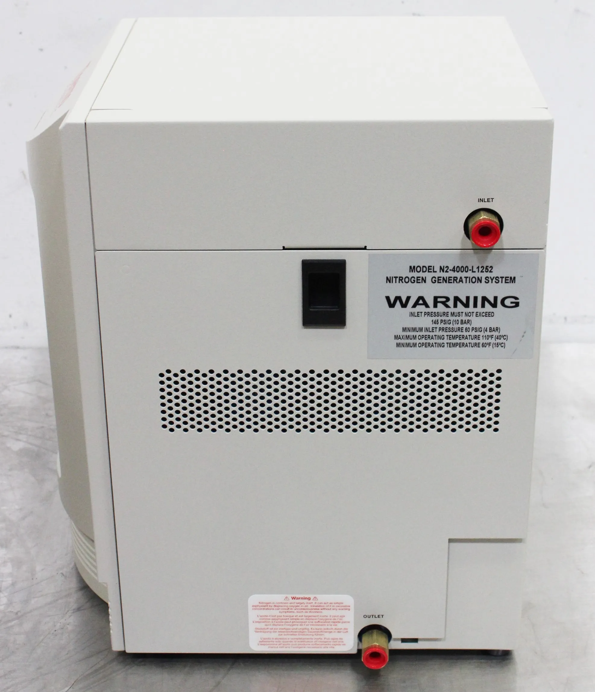 Thermo Scientific N2-4000-L1252 Nitrogen Generator