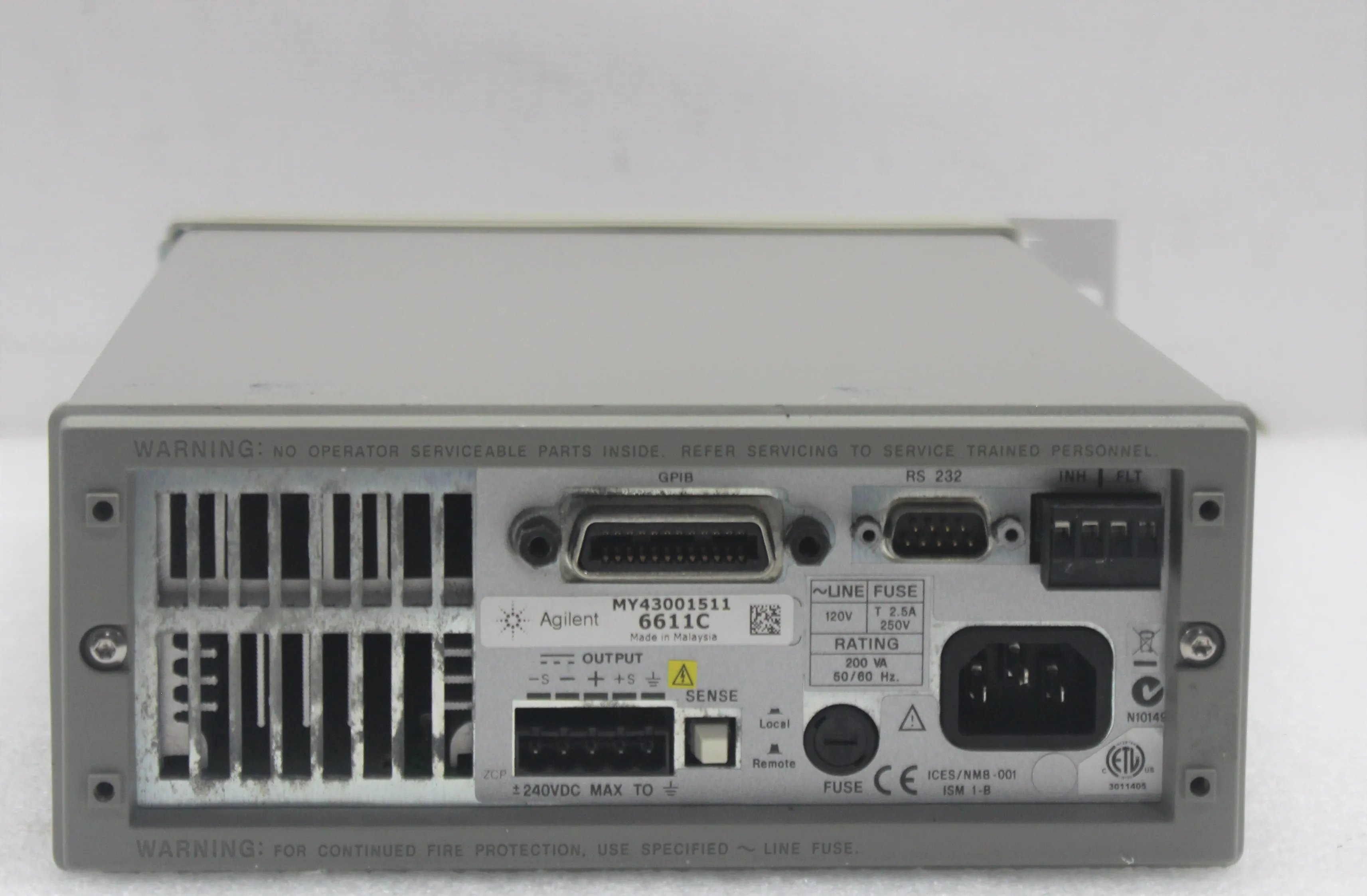 Used Agilent 6611C System DC Power Supply with 30-Day Warranty