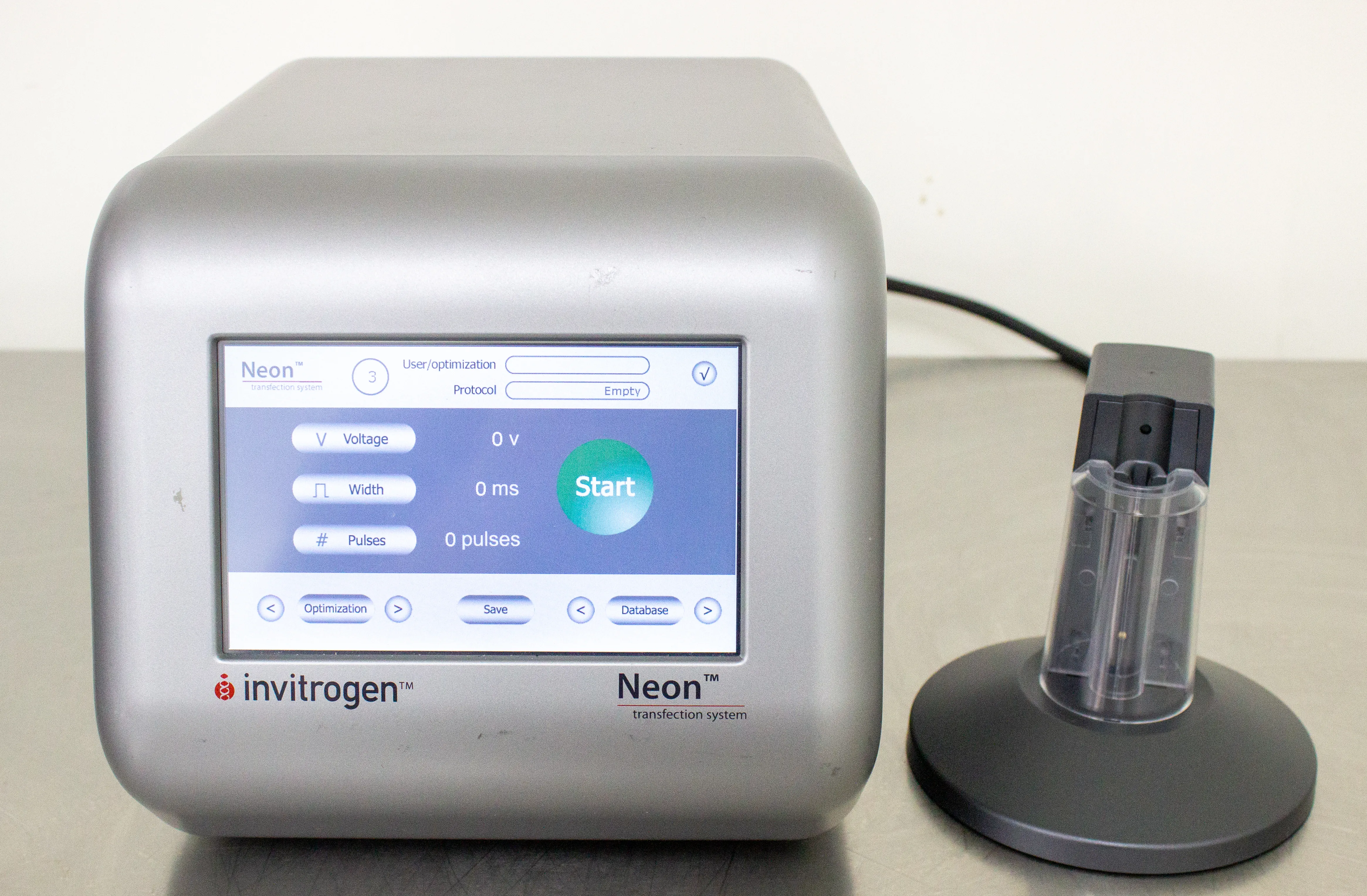 Used Invitrogen Neon Transfection System MPK5000 Molecular Biology Lab Equipment