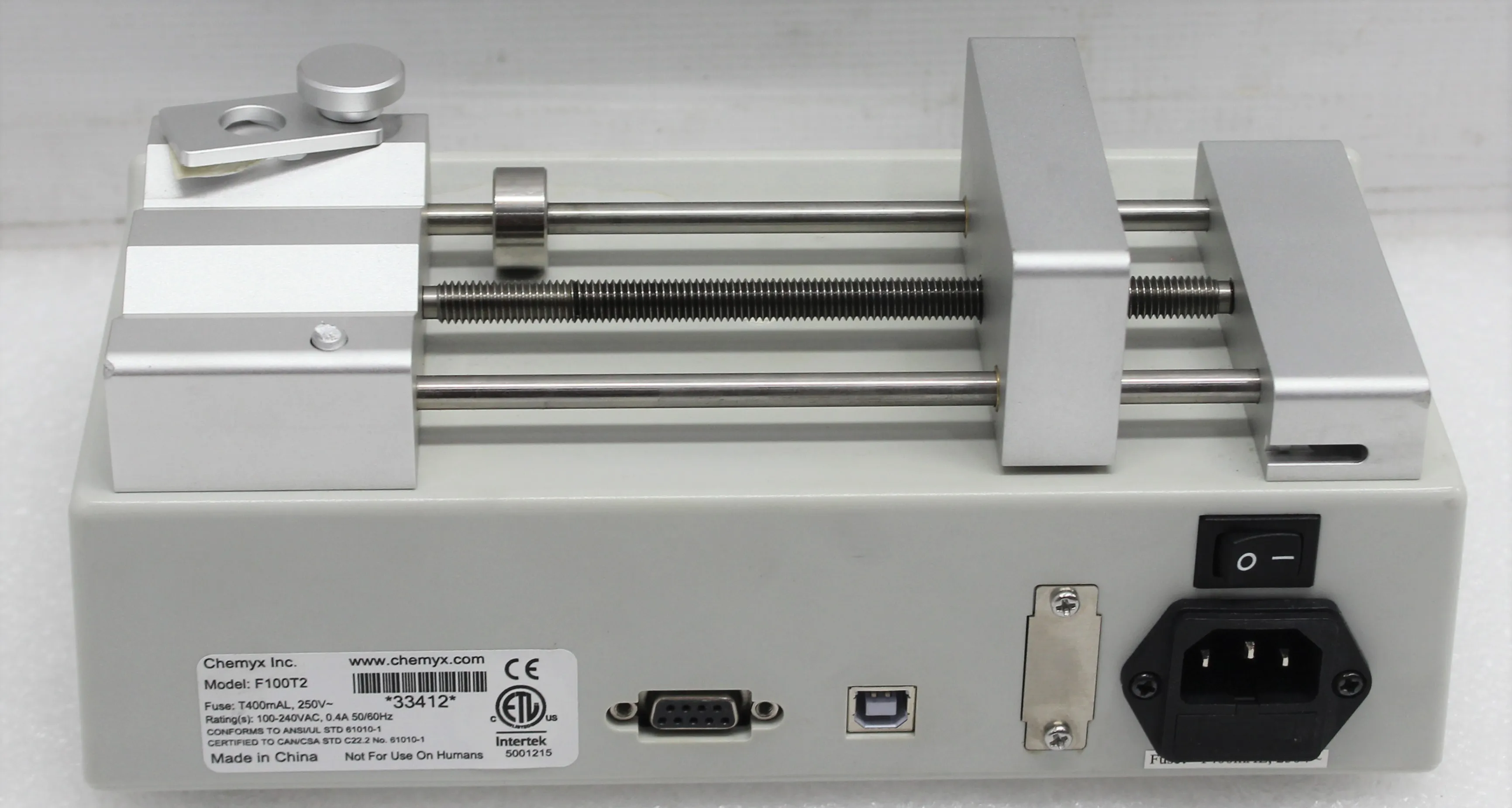 Chemyx F100T2 Syringe Pump - Used Lab Equipment