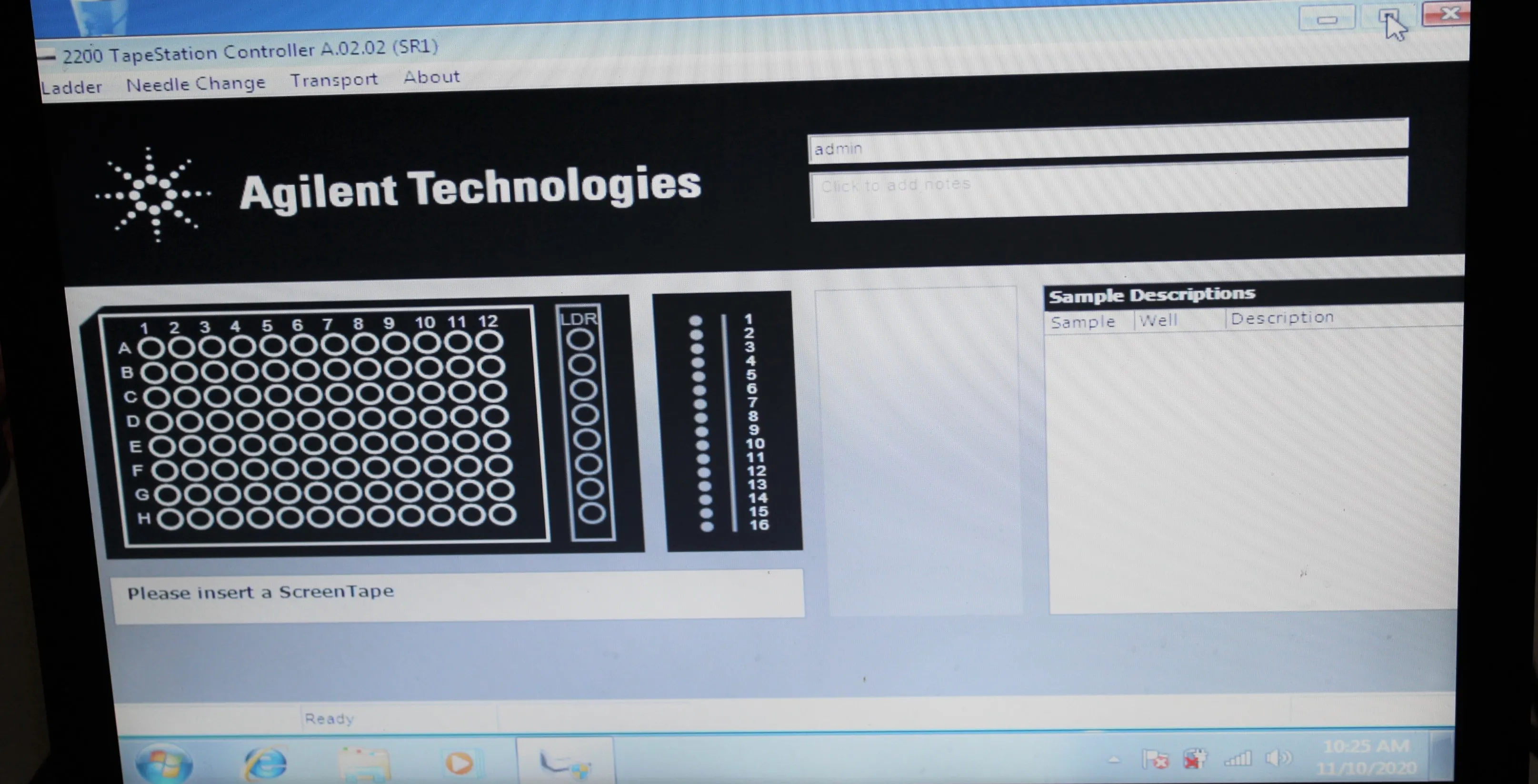 Agilent TapeStation 2200 - G2965A - Electrophoresis System