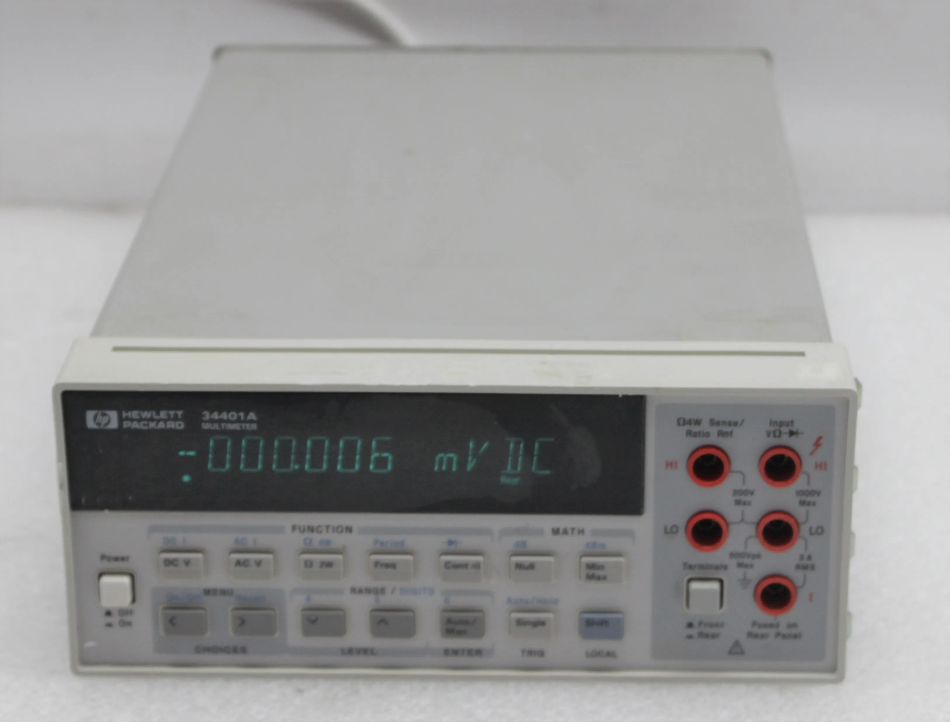 Agilent 34401A 6.5 Digit Bench Multimeter