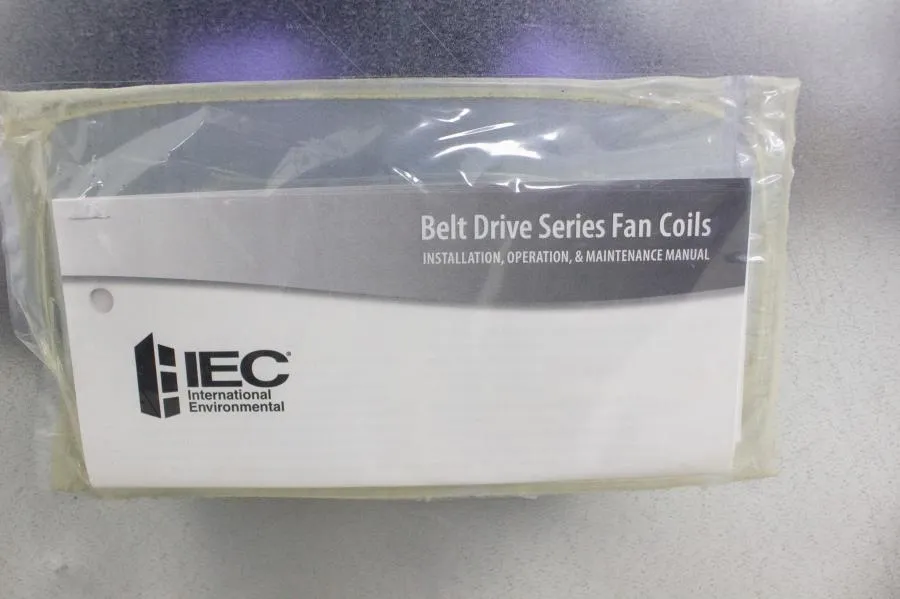 IEC HBD4000324006 Horizontal Belt Drive HBD Fan Coil w/ ACH550 Control Panel