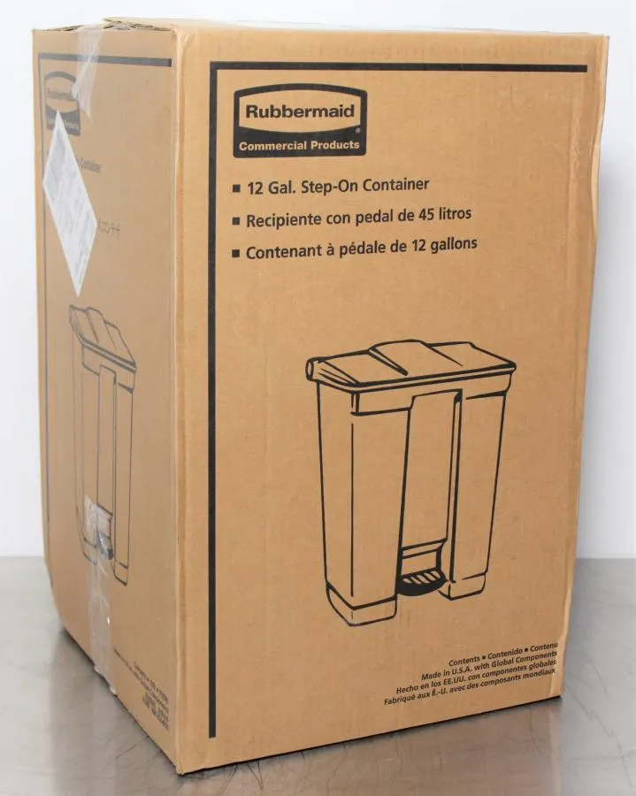 Rubbermaid 12 Gal Step On Container