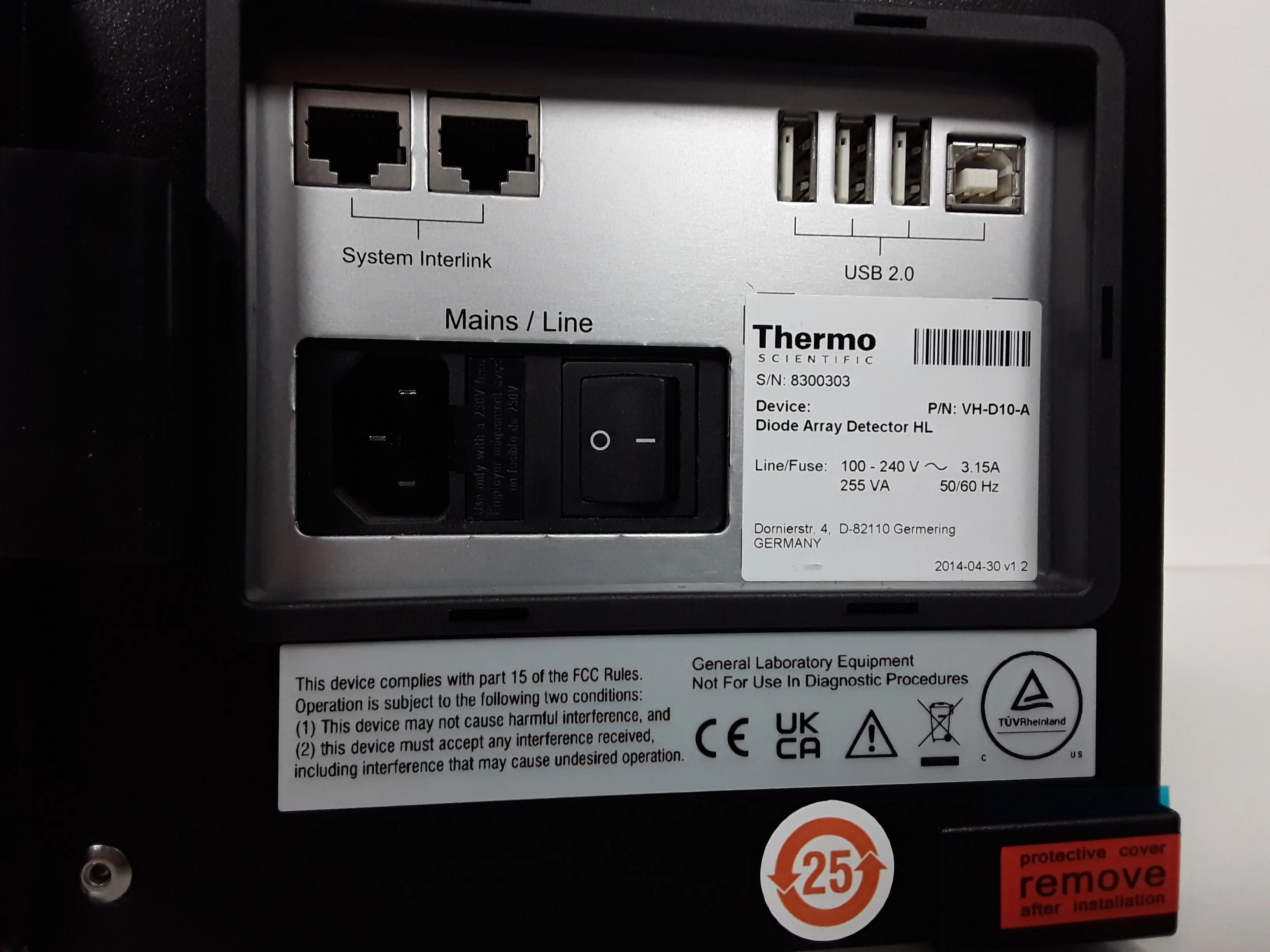 Thermo Scientific Vanquish Diode Array Detector HL