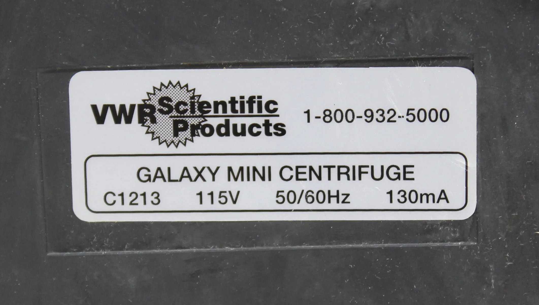 VWR Galaxy Mini Microcentrifuge C1213 - Used Laboratory Equipment