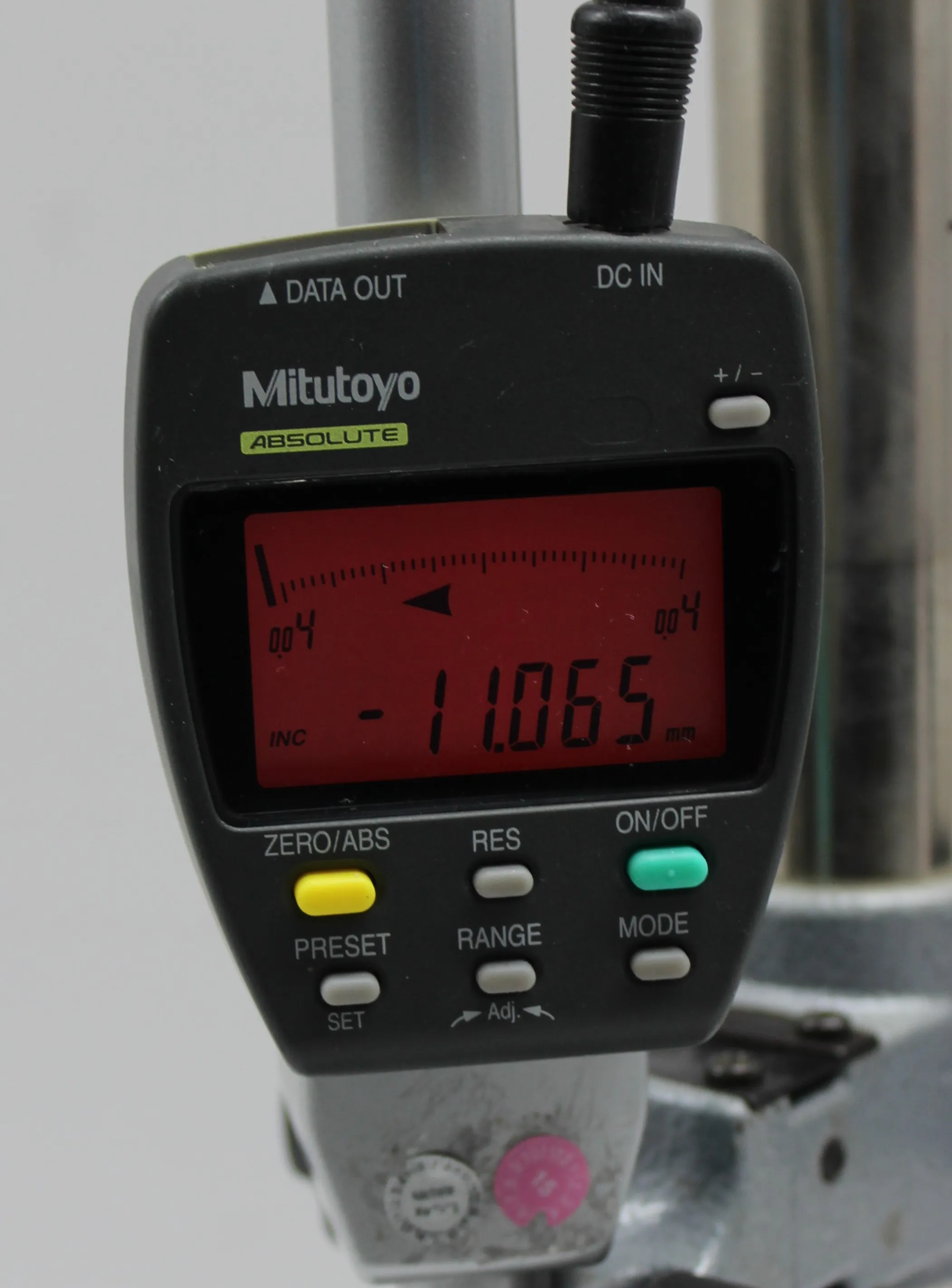 Mitutoyo Granite Comparator Stand 215-151 w/ Electronic Digital Indicator