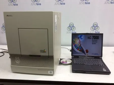 Applied Biosystems ABI 7000 Real Time PCR 7000 Sequence Detection System with SDS 1.2.3 software