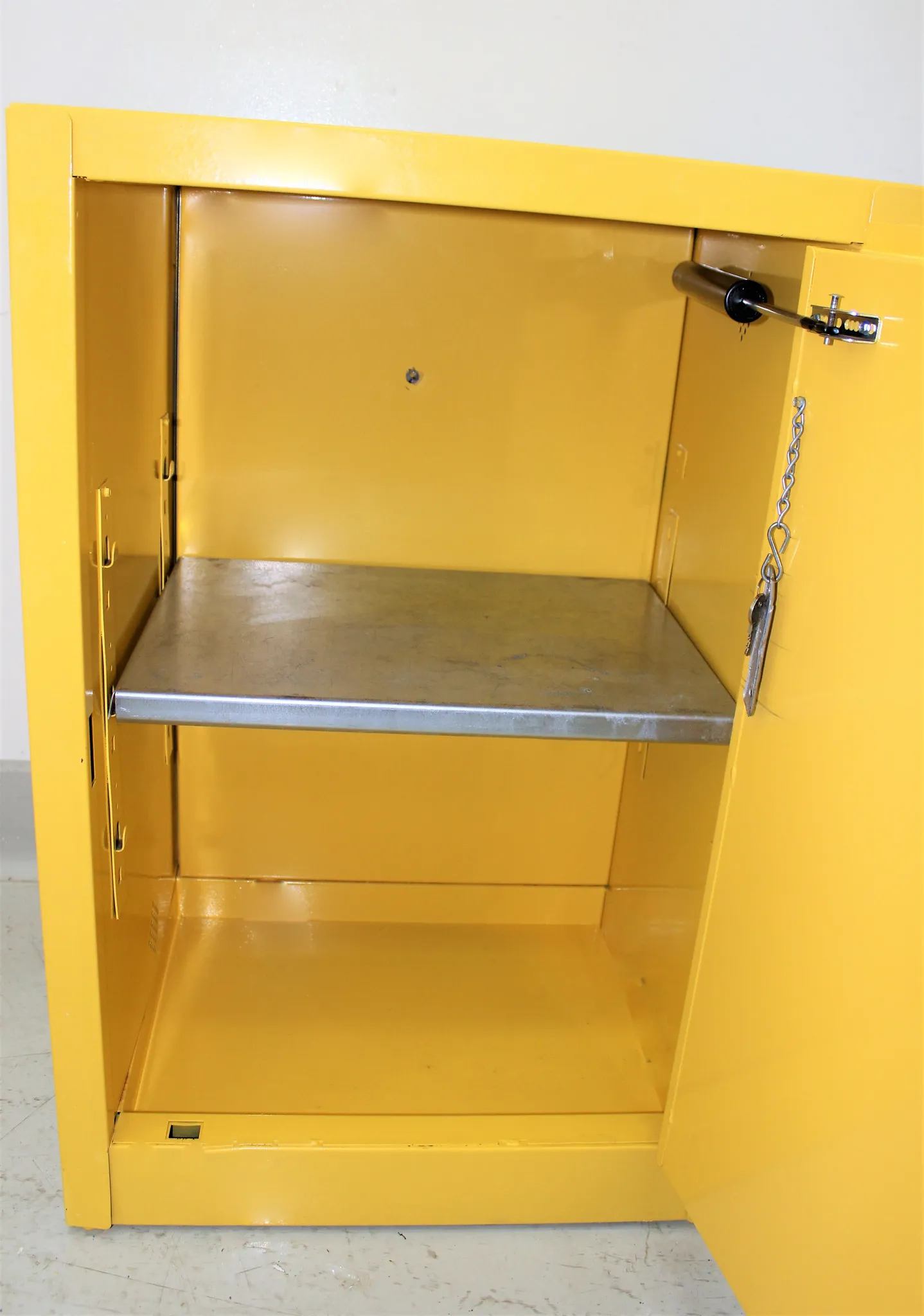 Eagle Manufacturing 1924 Yellow 12 Gal. Flammable Safety Storage Cabinet