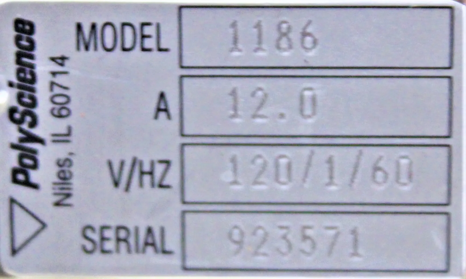 VWR Poly Science 1186 Digital Refrigerated / Heating Circulating Bath - 28L Capacity