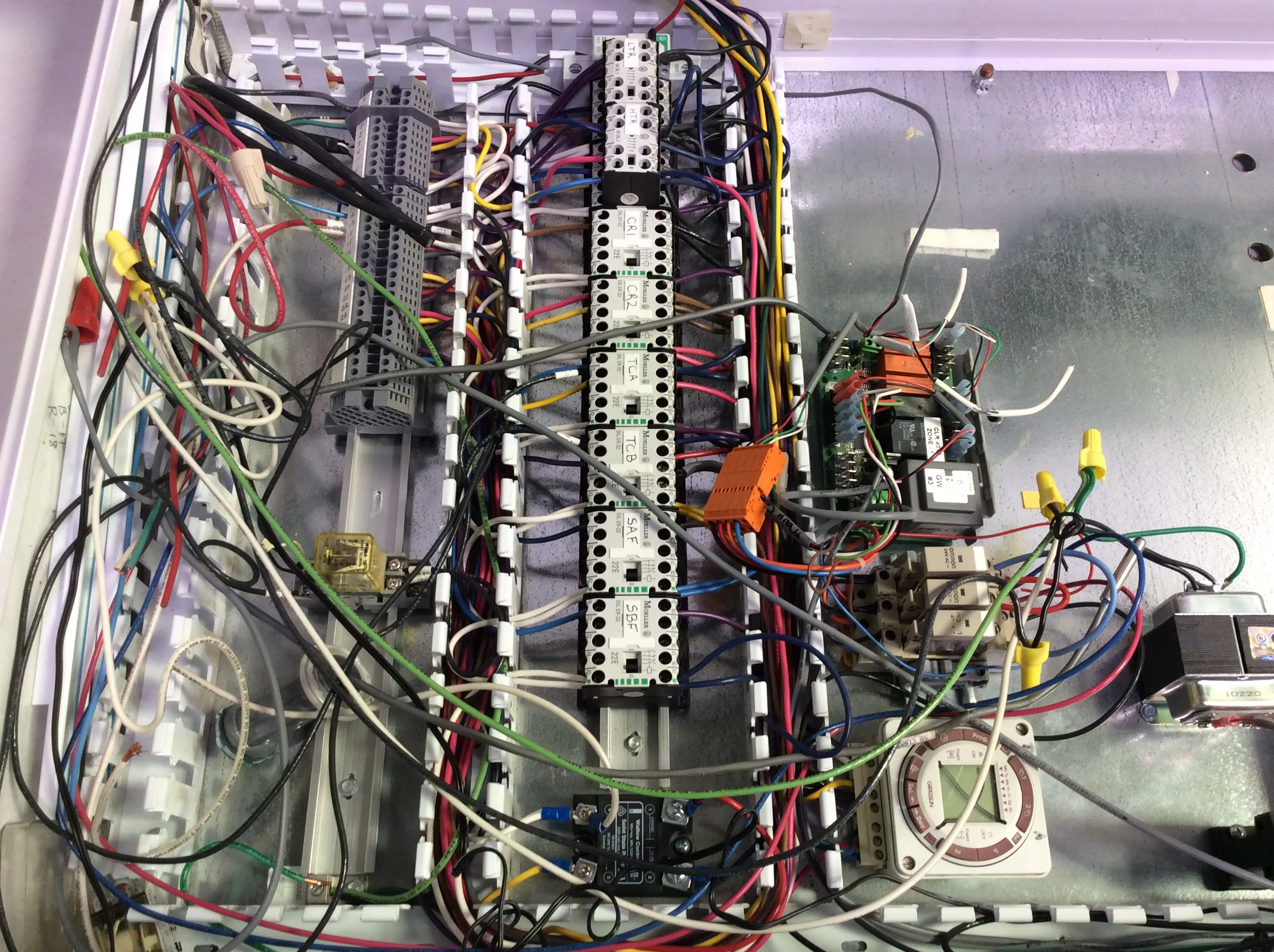 Moeller Industrial Control Panel Enclosure Used for Walk-In Refrigerator Controller