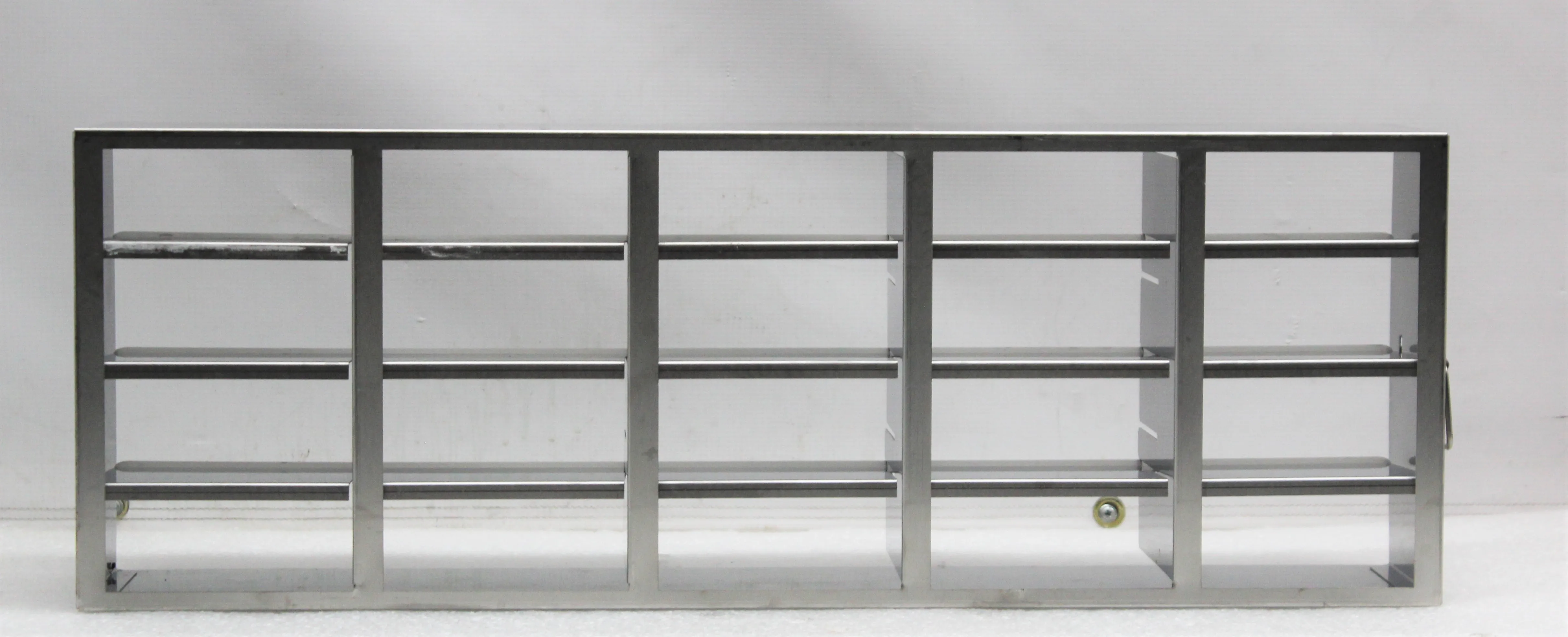 Stainless Steel Freezer Rack with 20 Shelves and 2" Box