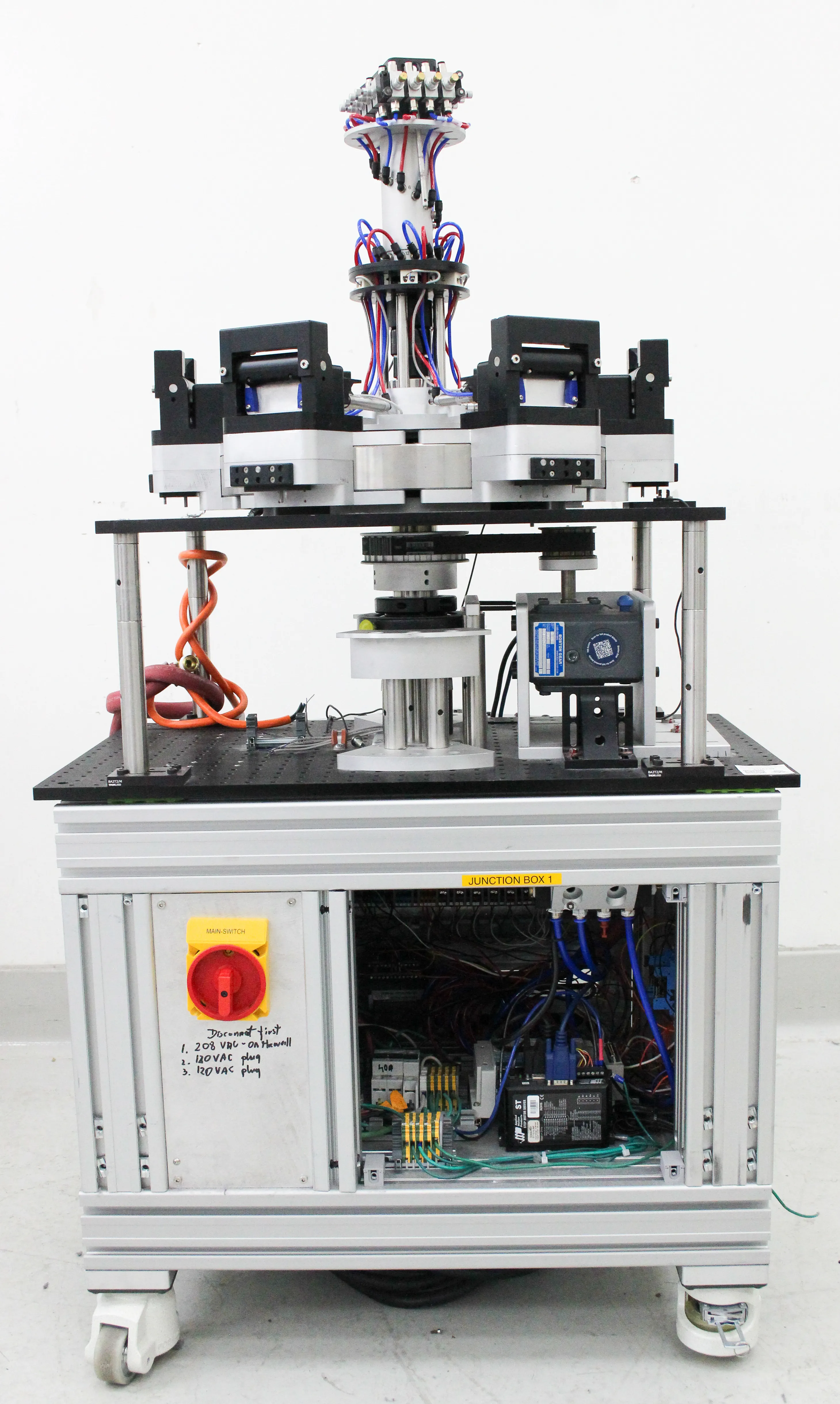 MesaBioTech Custom Junction Box with Motorized Turntable