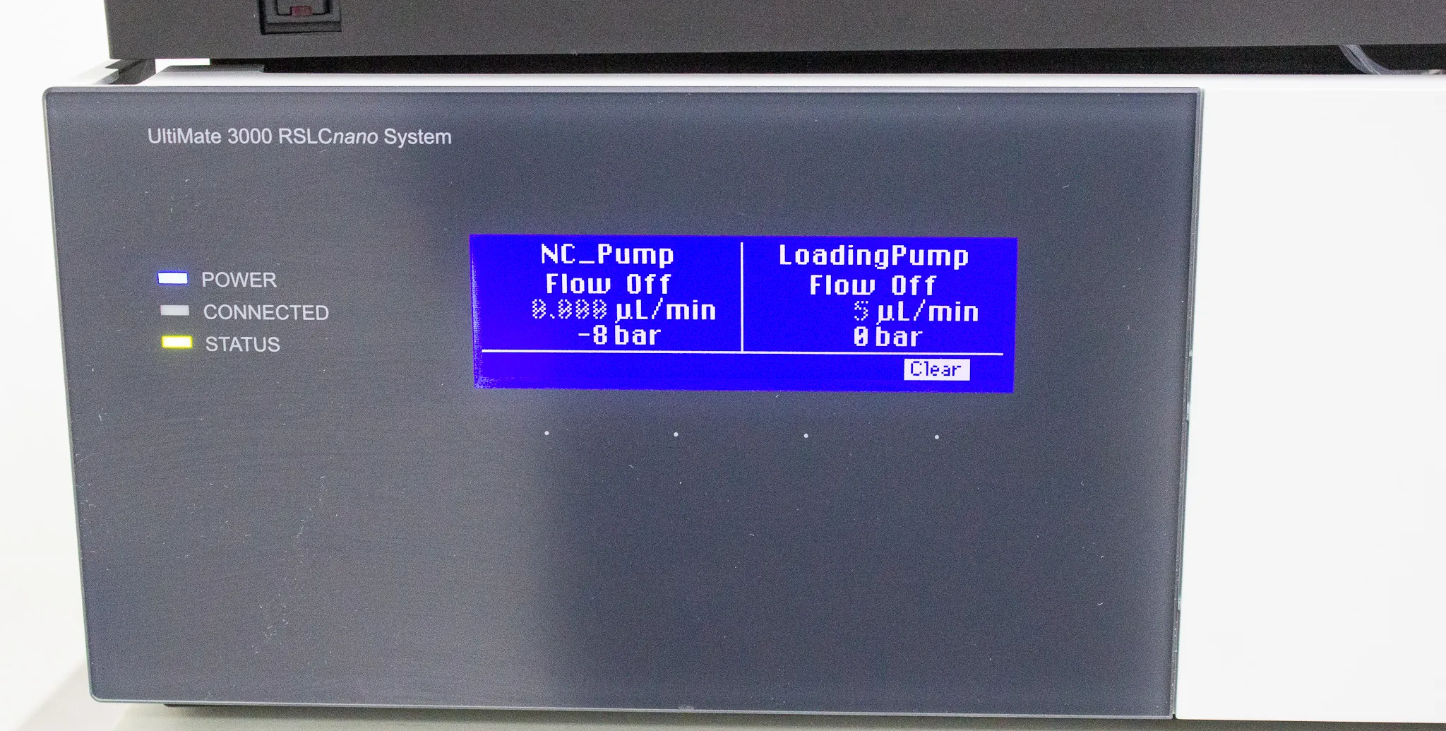 Thermo Scientific NCS-3500RS CAP Binary Rapid Separation Nano/Capillary Pump w/ Solvent Tray - Used Lab Equipment