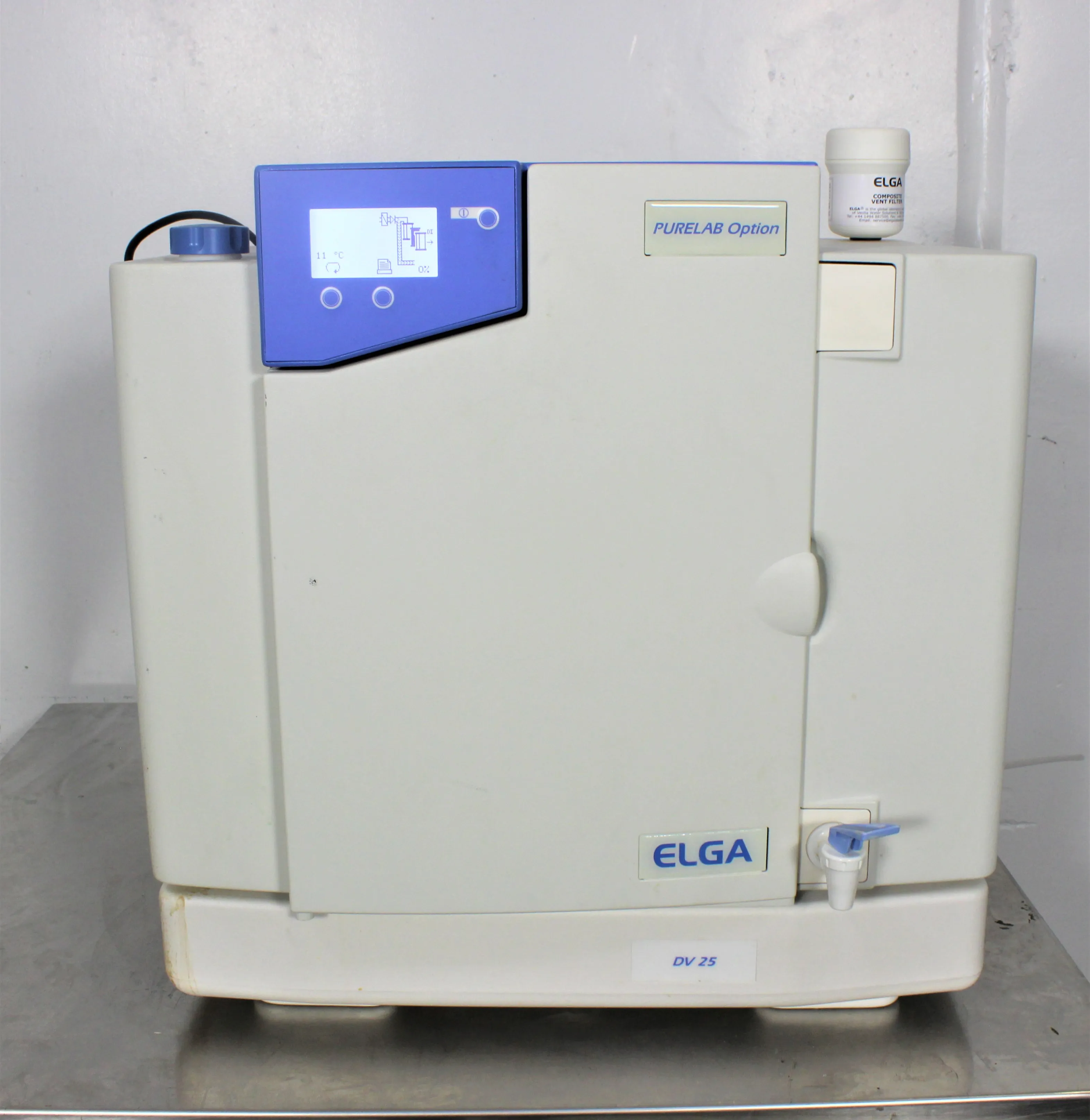 Elga PURELAB Option-R OR015XXM1 Water Purification System 120V/220V 50Hz/60Hz Used